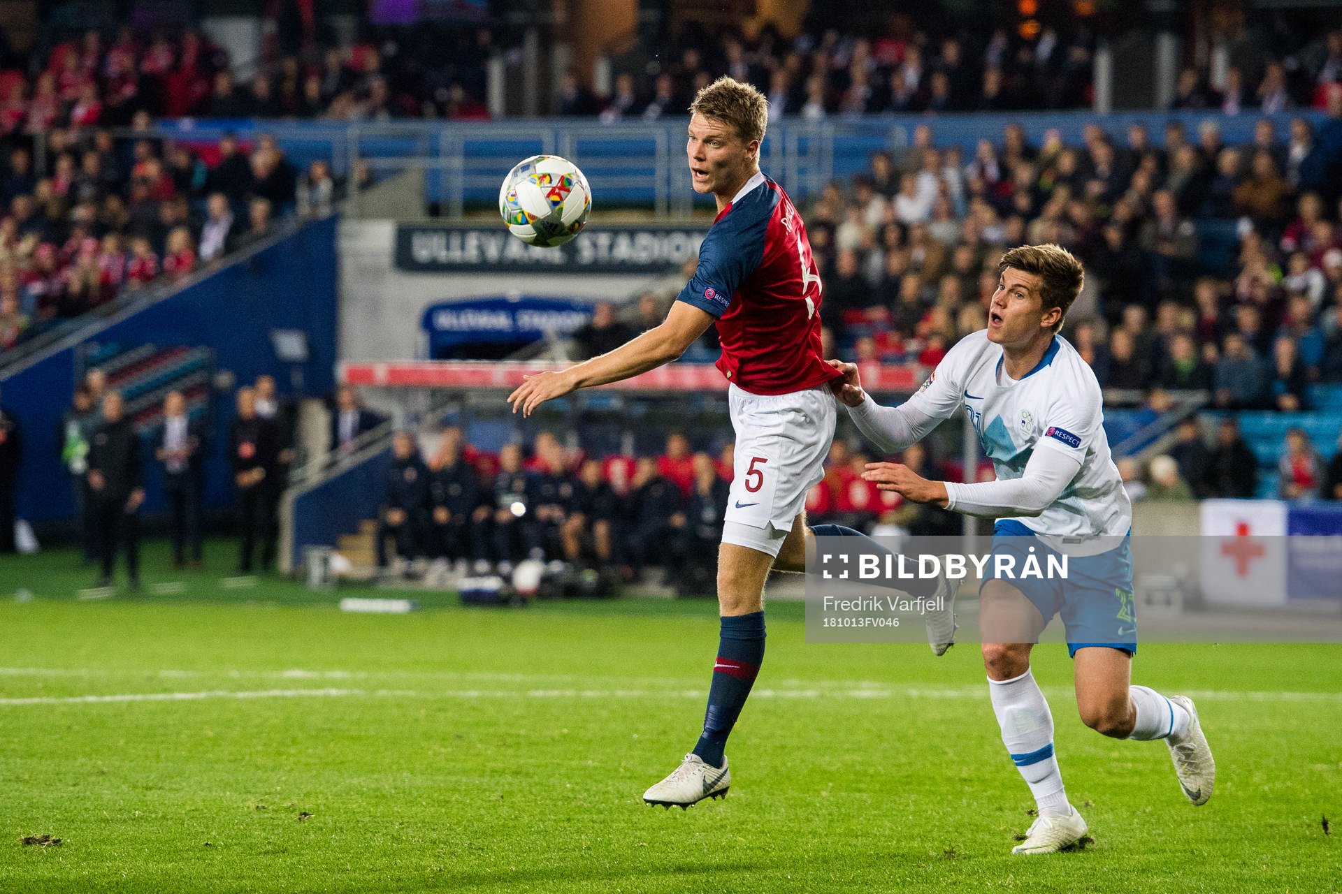 Sigurd Rosted of Norway and Jaka Bijol of Slovenia