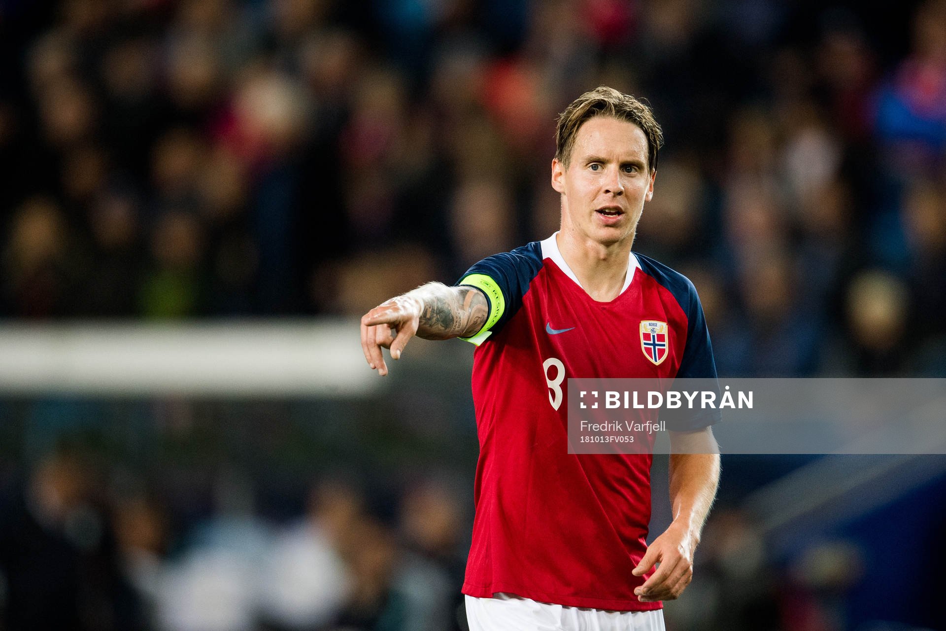 Stefan Johansen of Norway