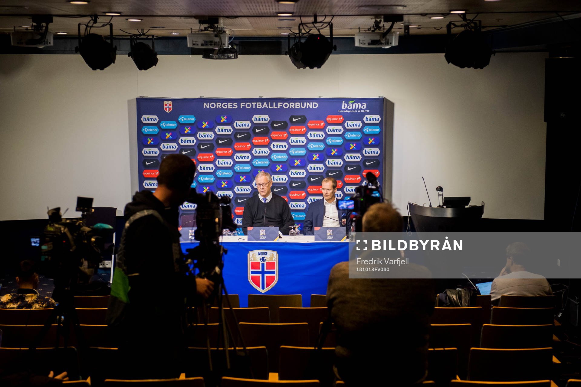 Lars Lagerbäck, head coach of Norway