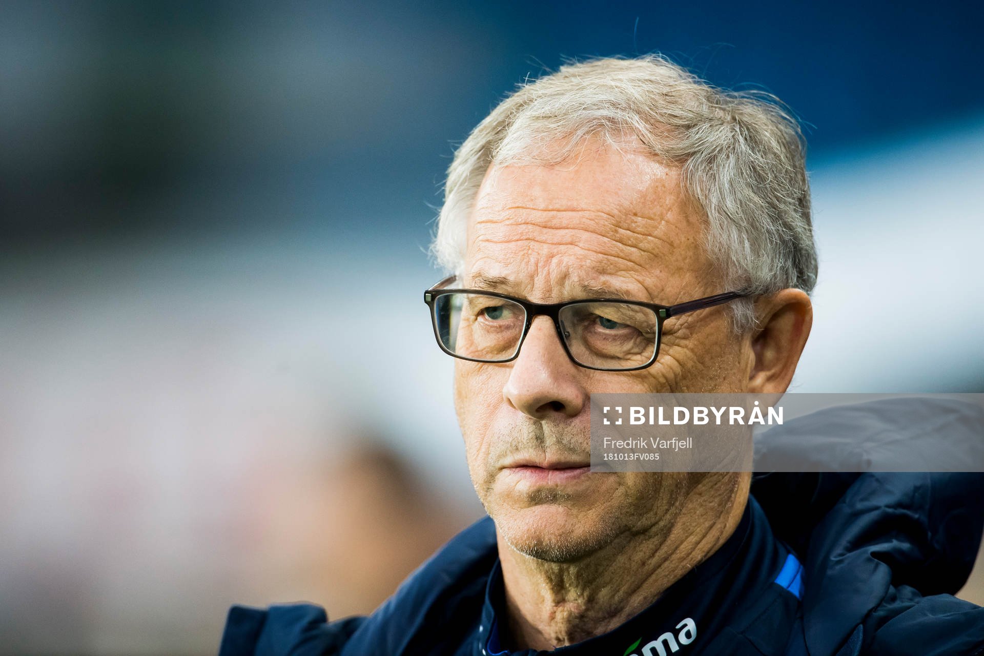 Lars Lagerbäck, head coach of Norway