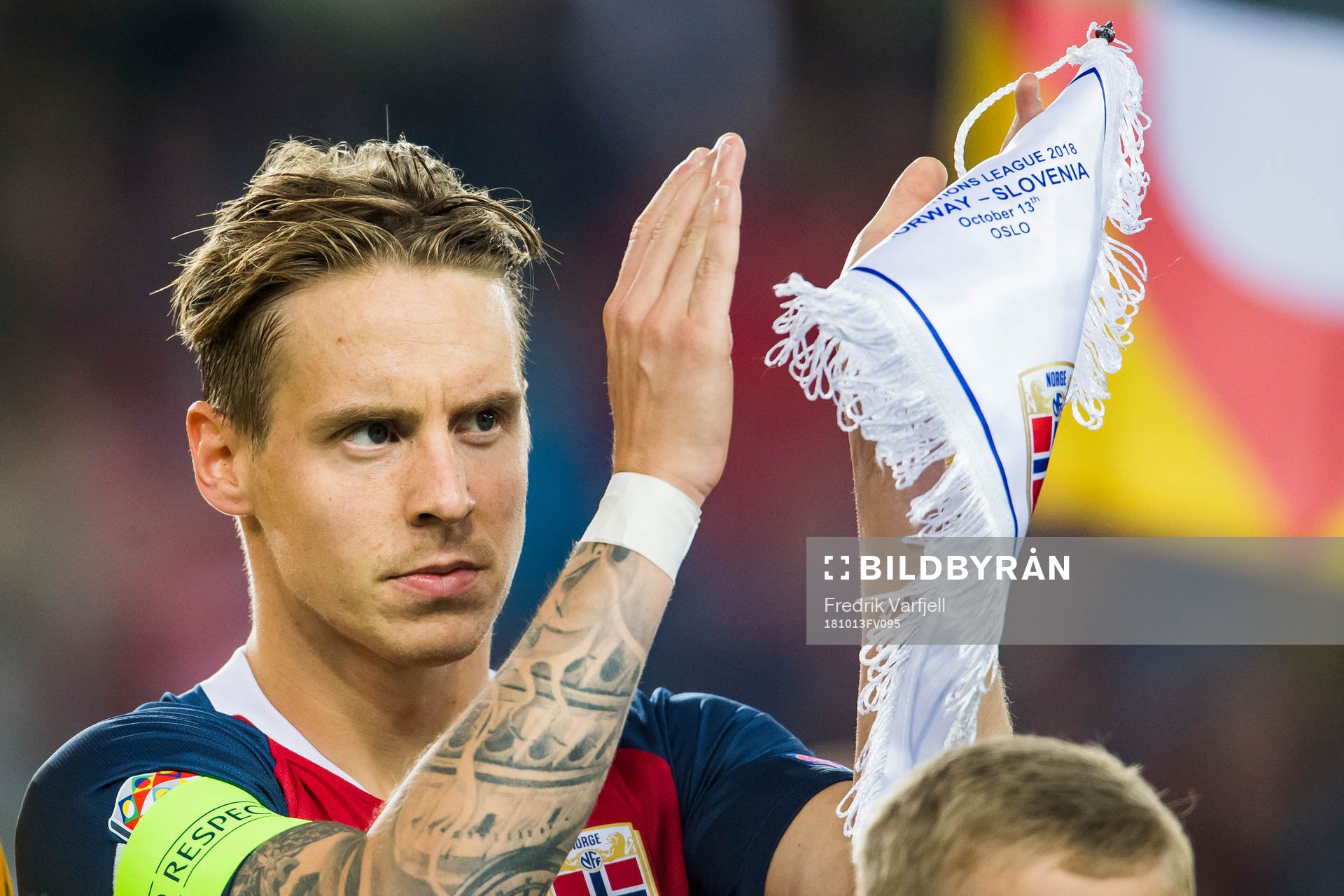 Stefan Johansen of Norway