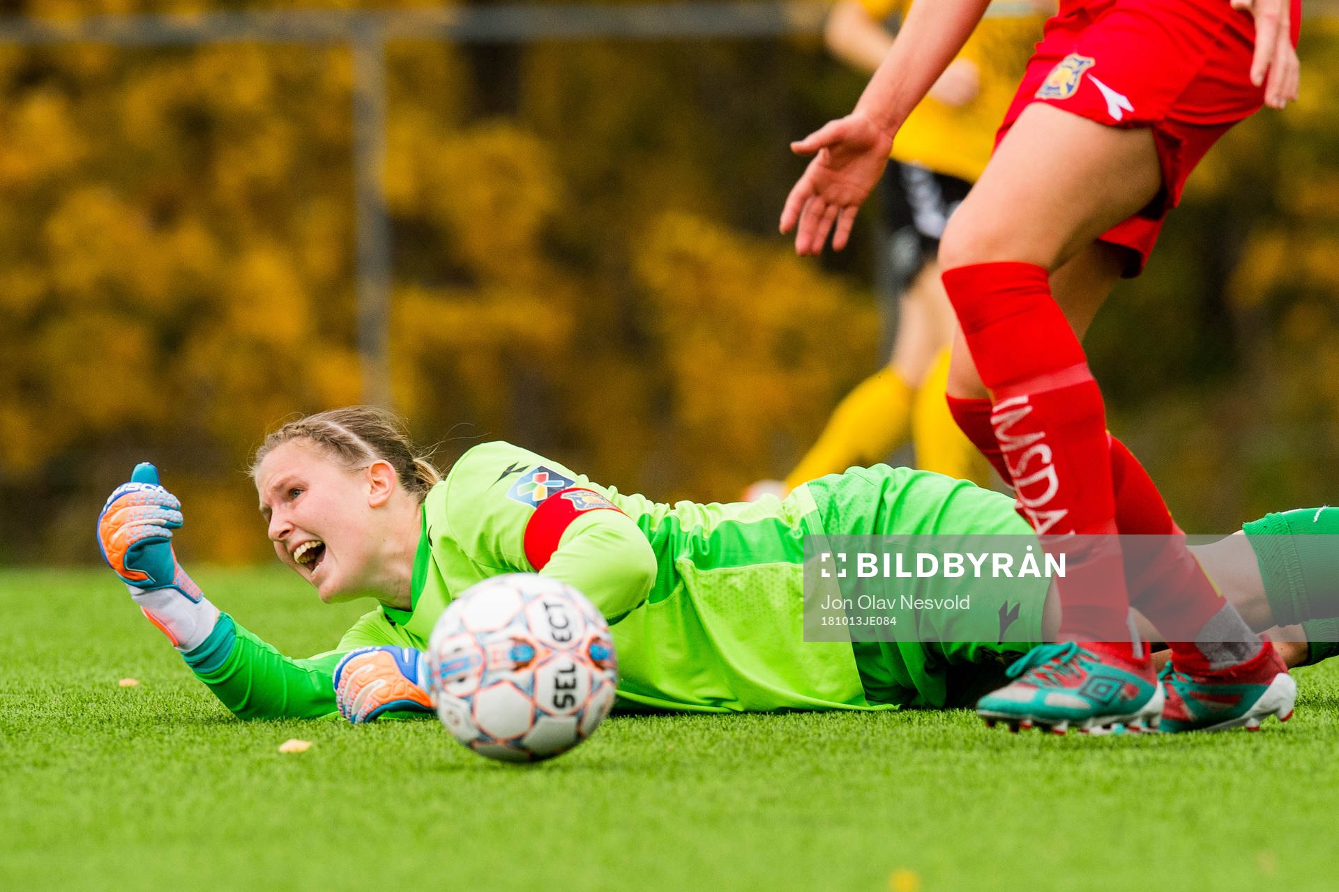 Goalkeeper Kirvil Odden of Røa