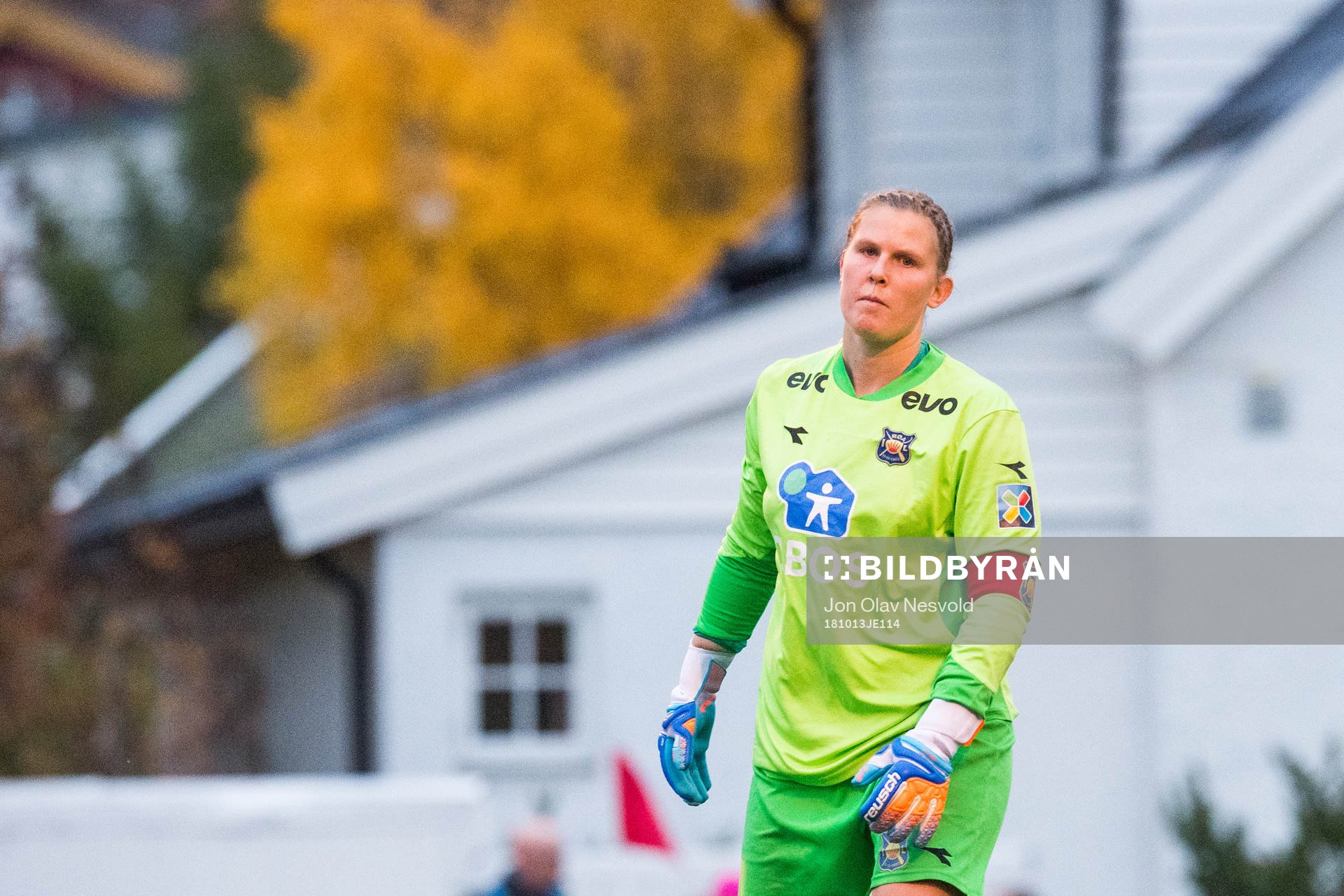 Goalkeeper Kirvil Odden of Røa