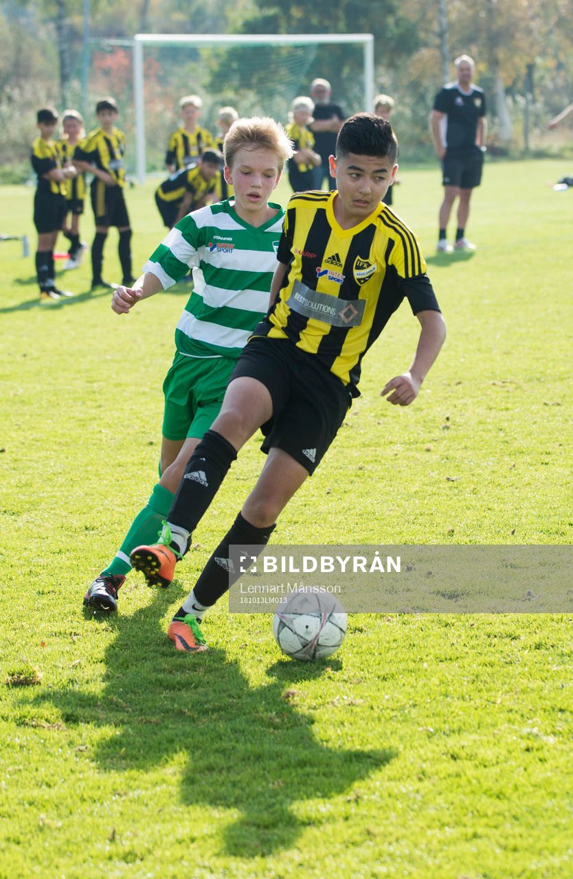 i matchen för pojkar födda 2006 mellan IFK Hässleholms