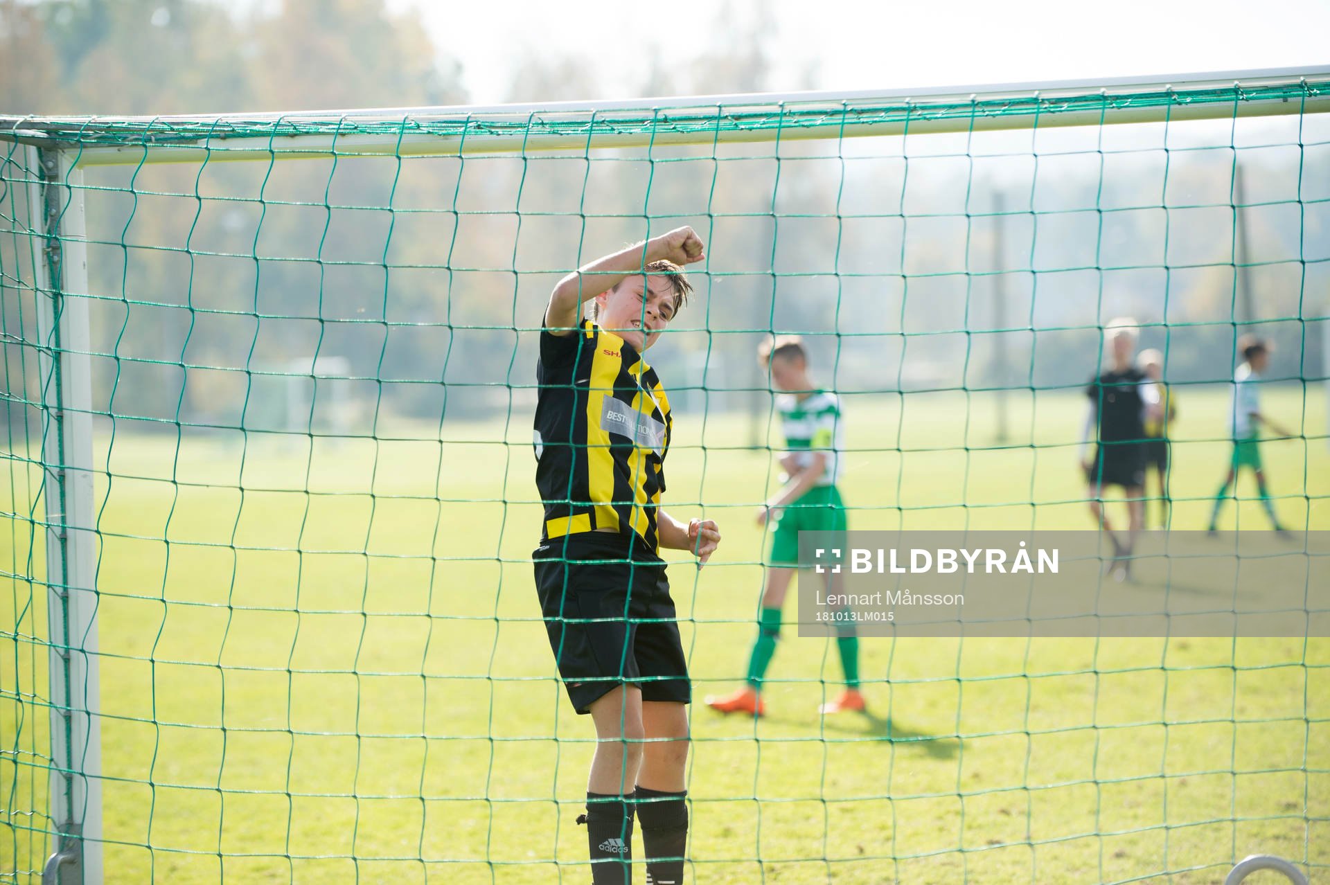 i matchen för pojkar födda 2006 mellan IFK Hässleholms