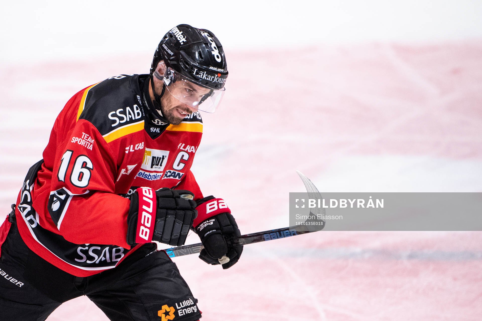 Luleås Niklas Olausson jublar