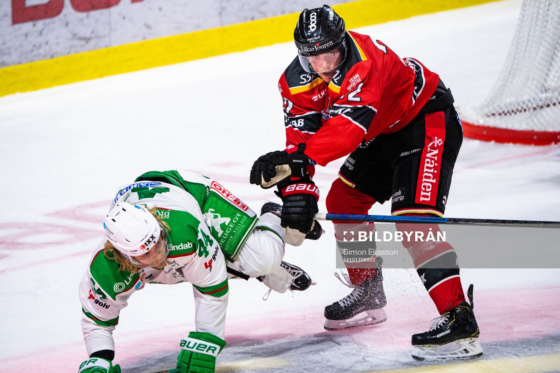 Luleås Oscar Engsund och Rögles Olle Liss