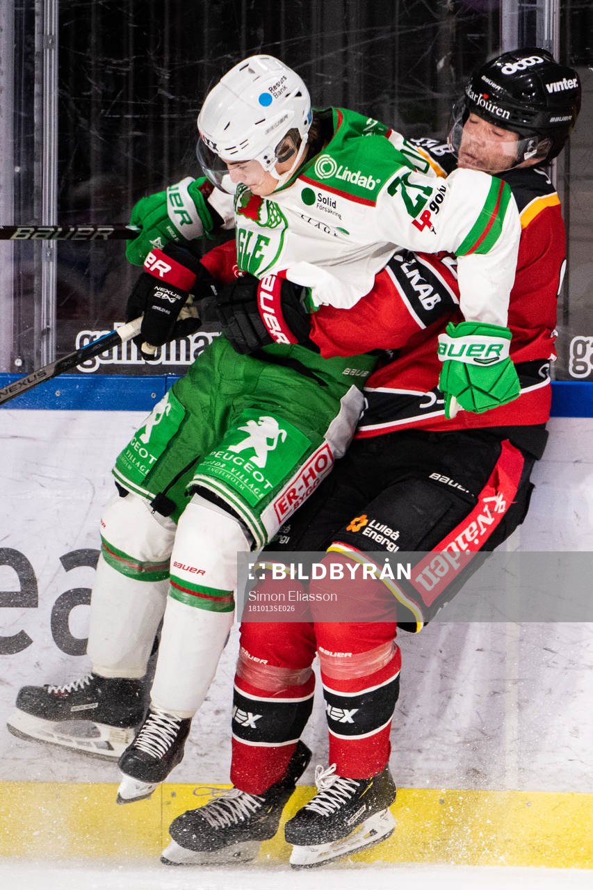 Rögles Nils Höglander och Luleås Oscar Engsund
