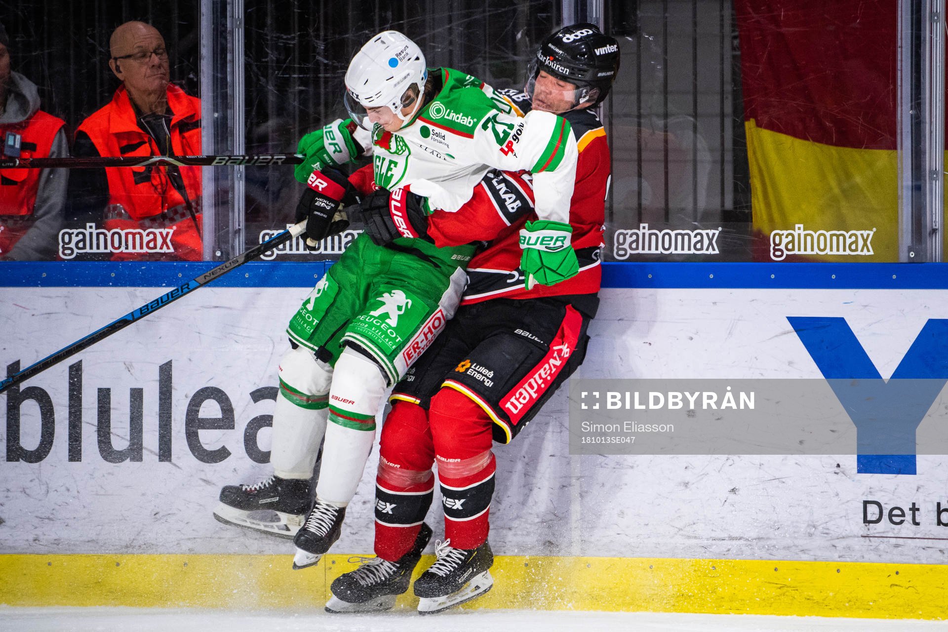 Rögles Nils Höglander och Luleås Oscar Engsund