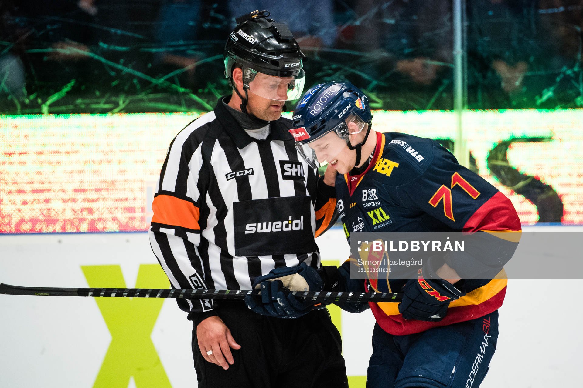 Djurgårdens Jonathan Davidsson har ont