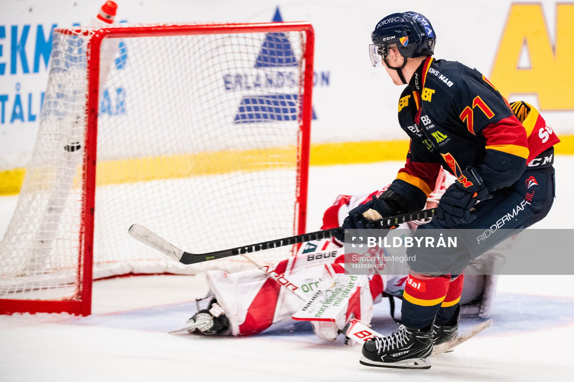 Djurgårdens Jonathan Davidsson jublar