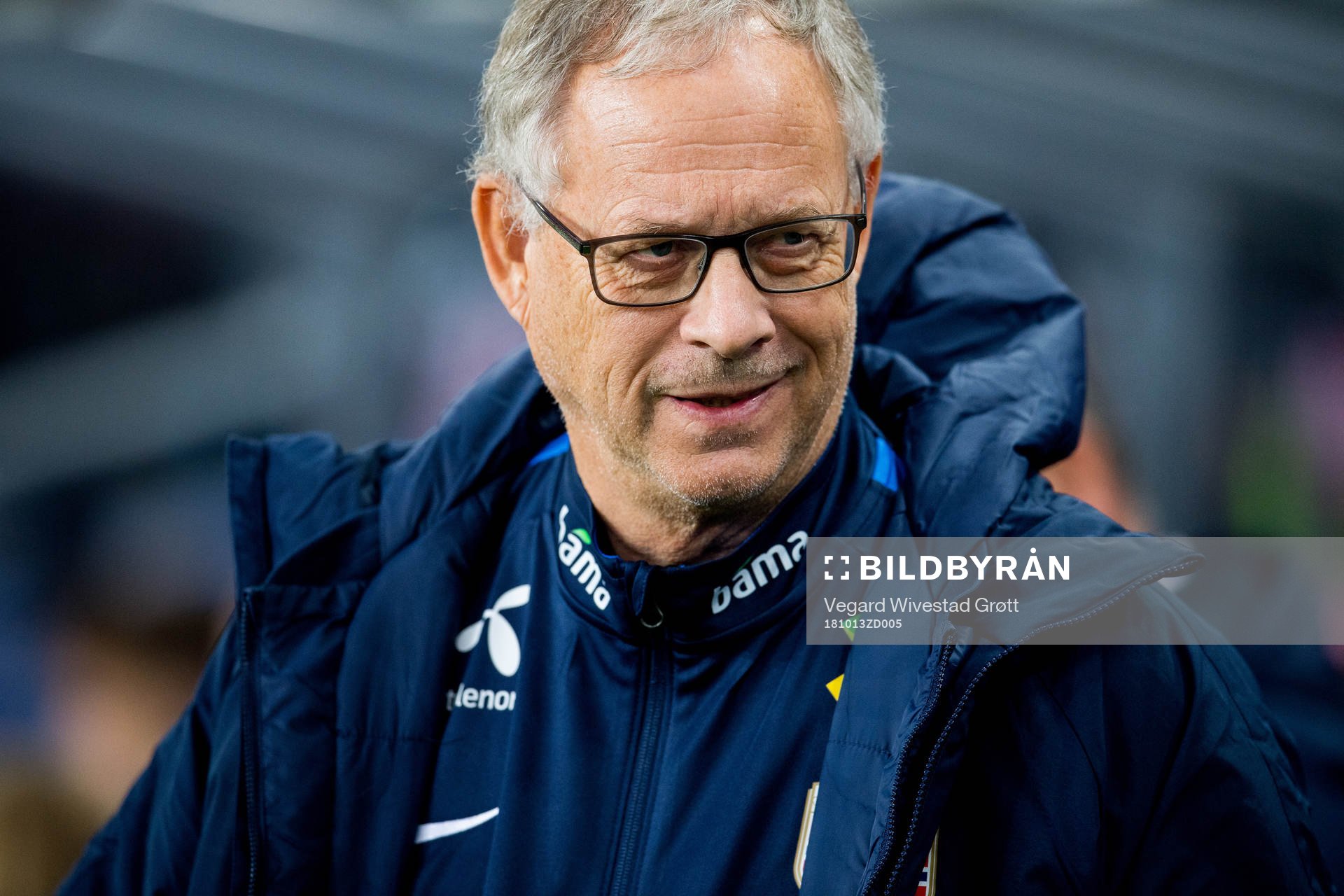 Lars Lagerbäck, head coach of Norway