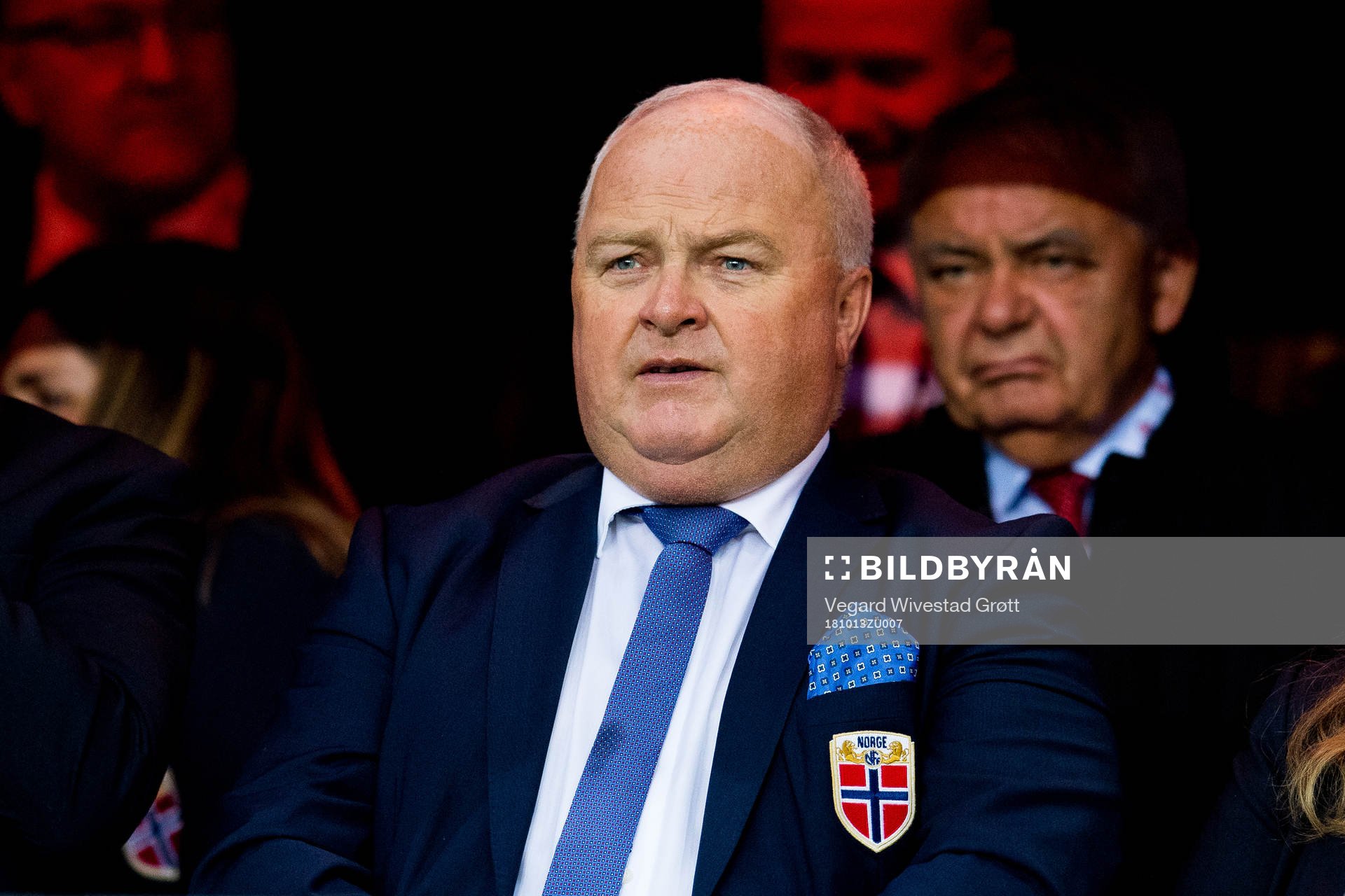 Terje Svendsen, president of the Norwegian Football