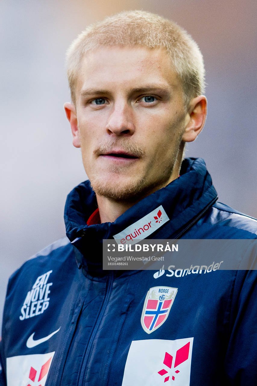 Morten Thorsby of Norway