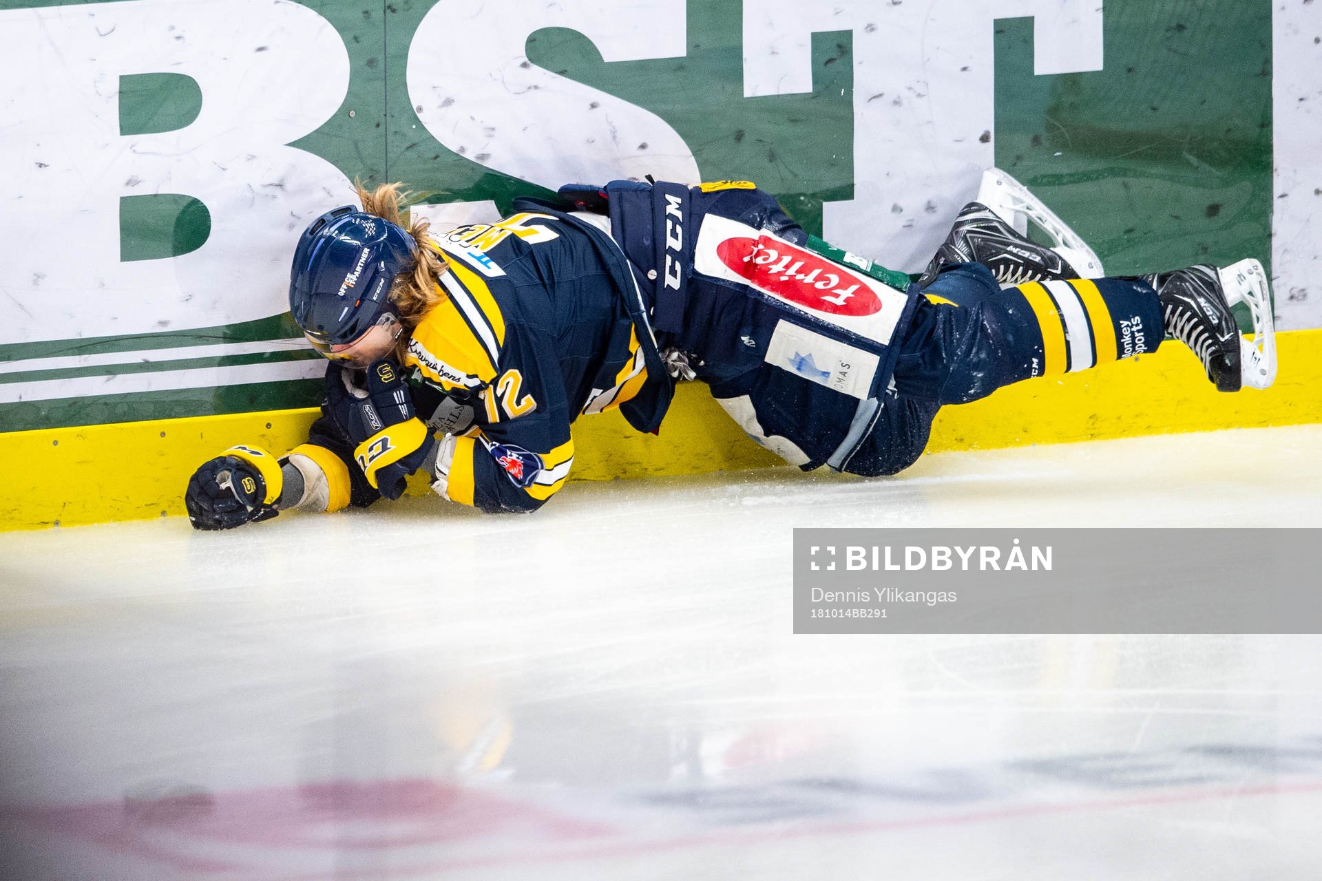 Södertäljes Nicolai Meyer har ont
