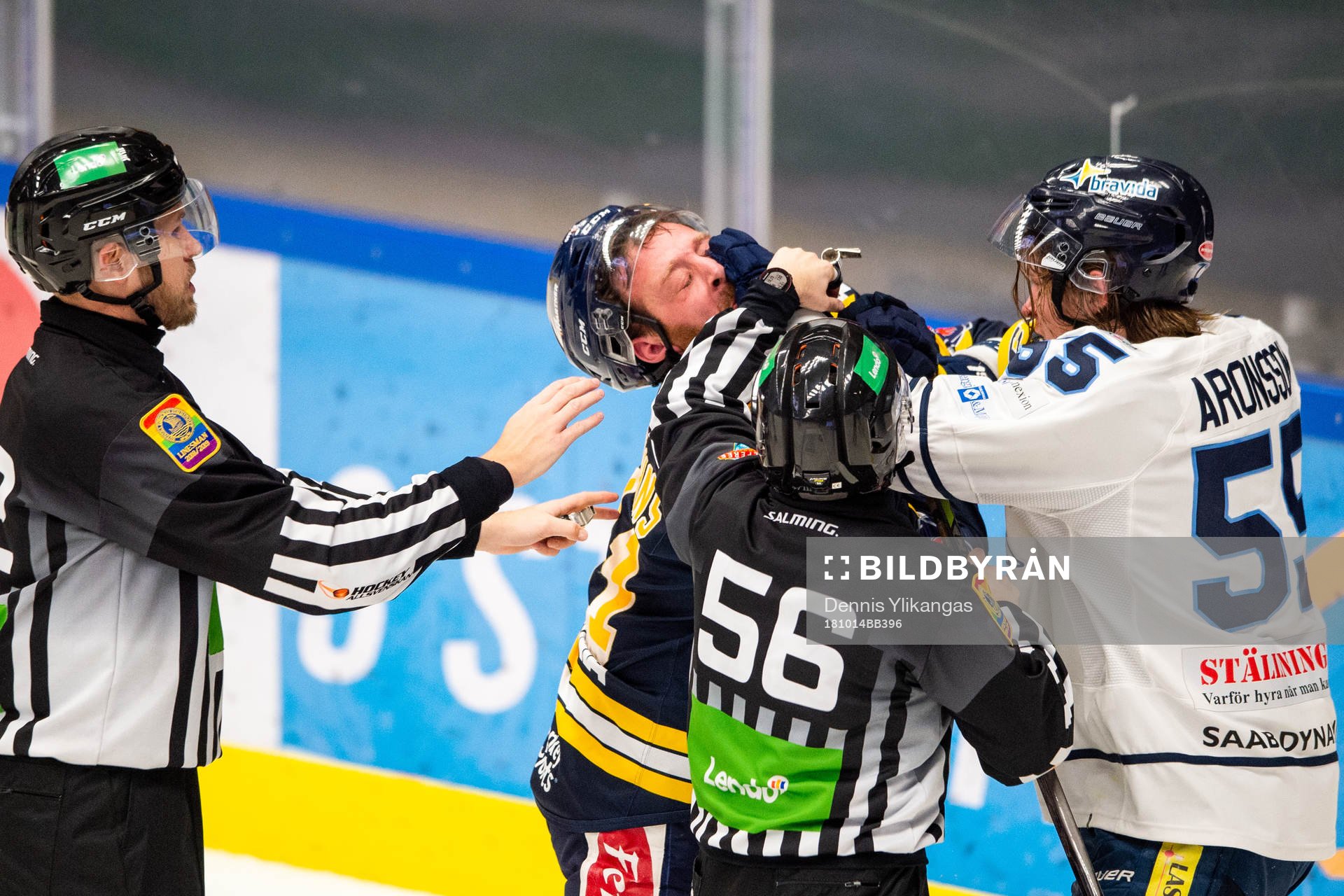 Södertäljes Stefan Gråhns och Karlskogas Arvid Aronsson