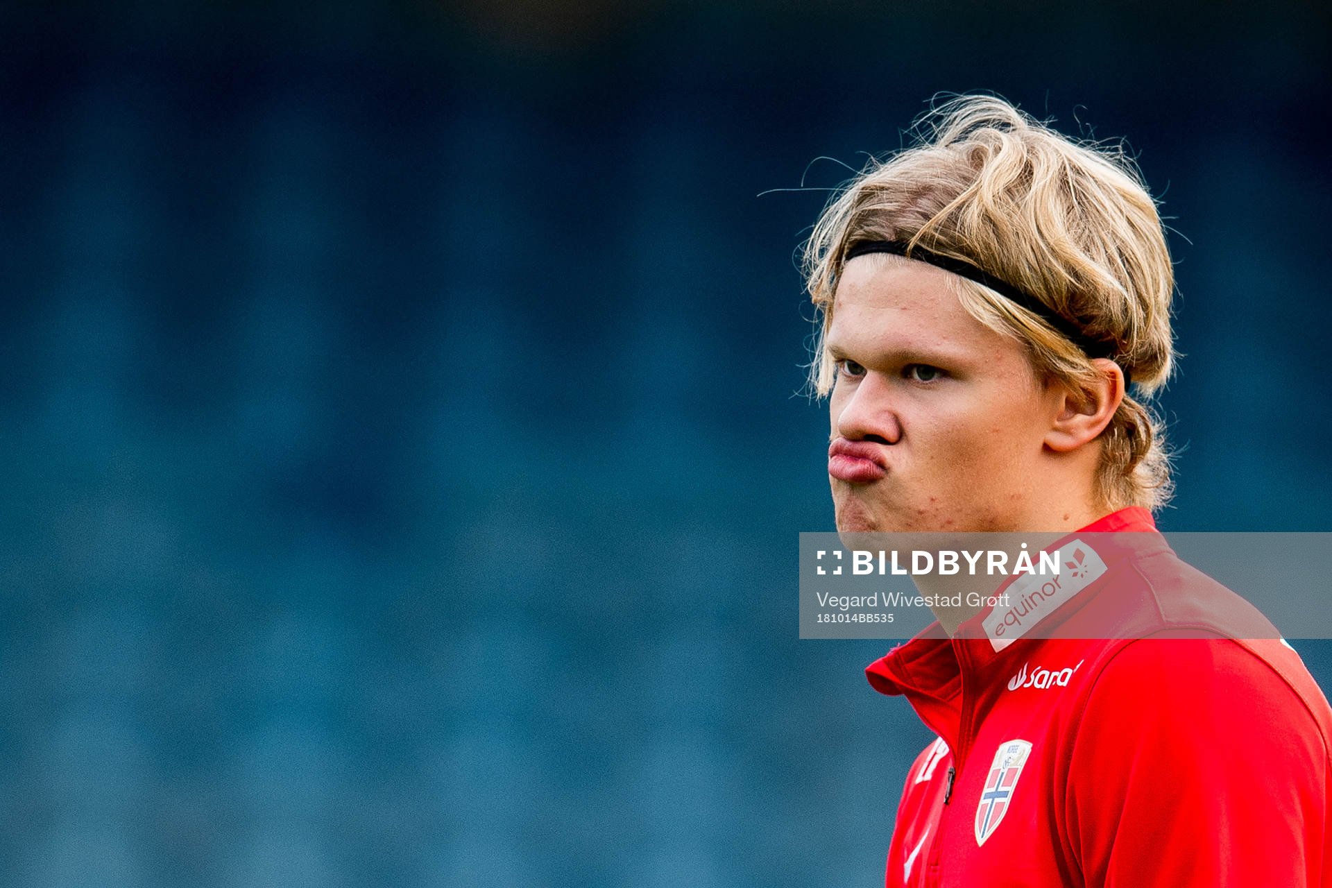 Erling Braut Haaland of Norway