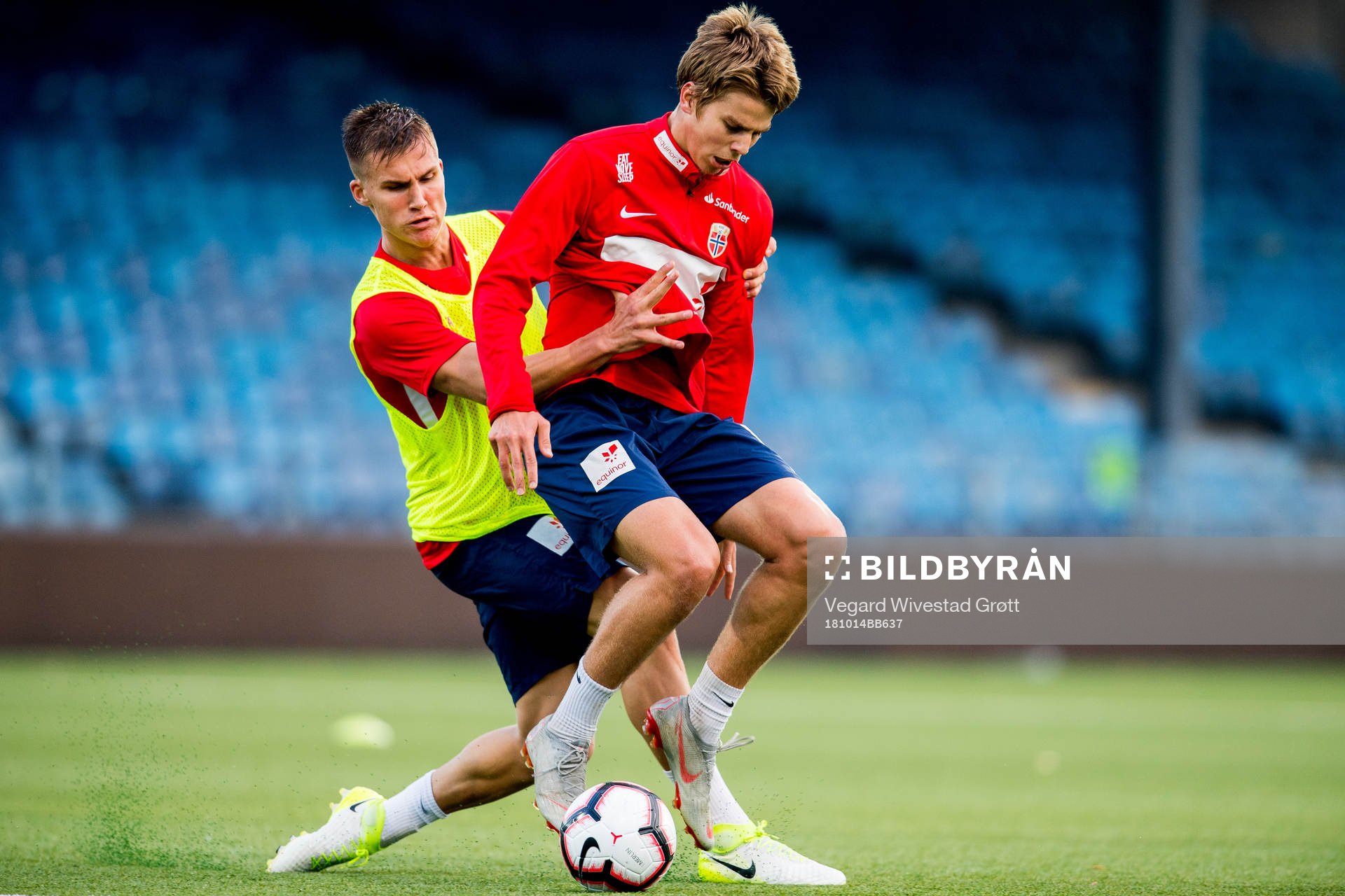 Leo Skiri Østigård and Martin Samuelsen of Norway