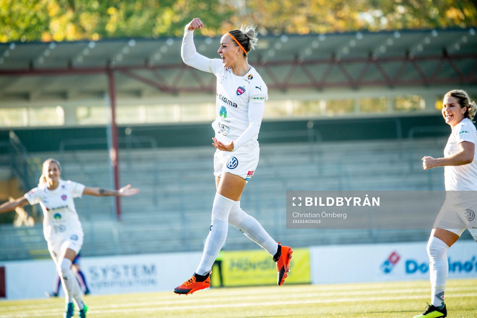 Rosengårds Sanne Troelsgaard Nielsen jublar