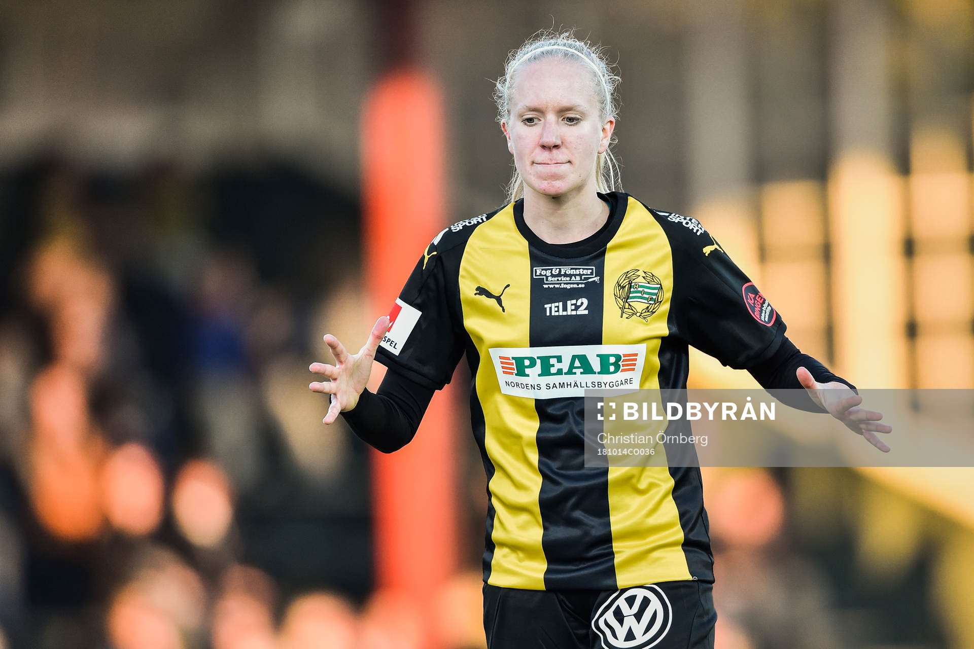 Hammarbys Alexandra Lindberg deppar