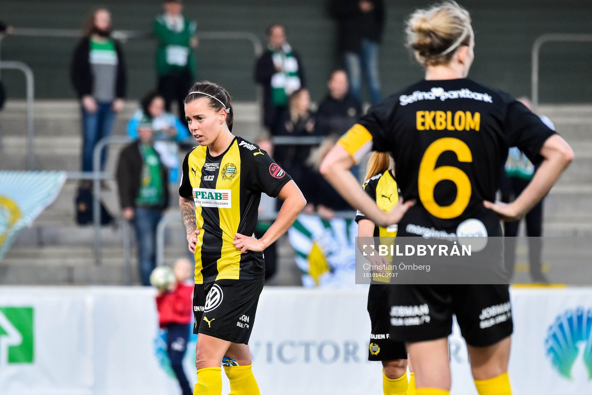 Hammarbys Amanda Johansson deppar