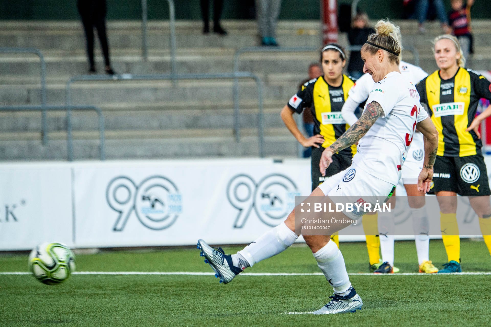 Rosengårds Anja Mittag sätter straff och 5-1
