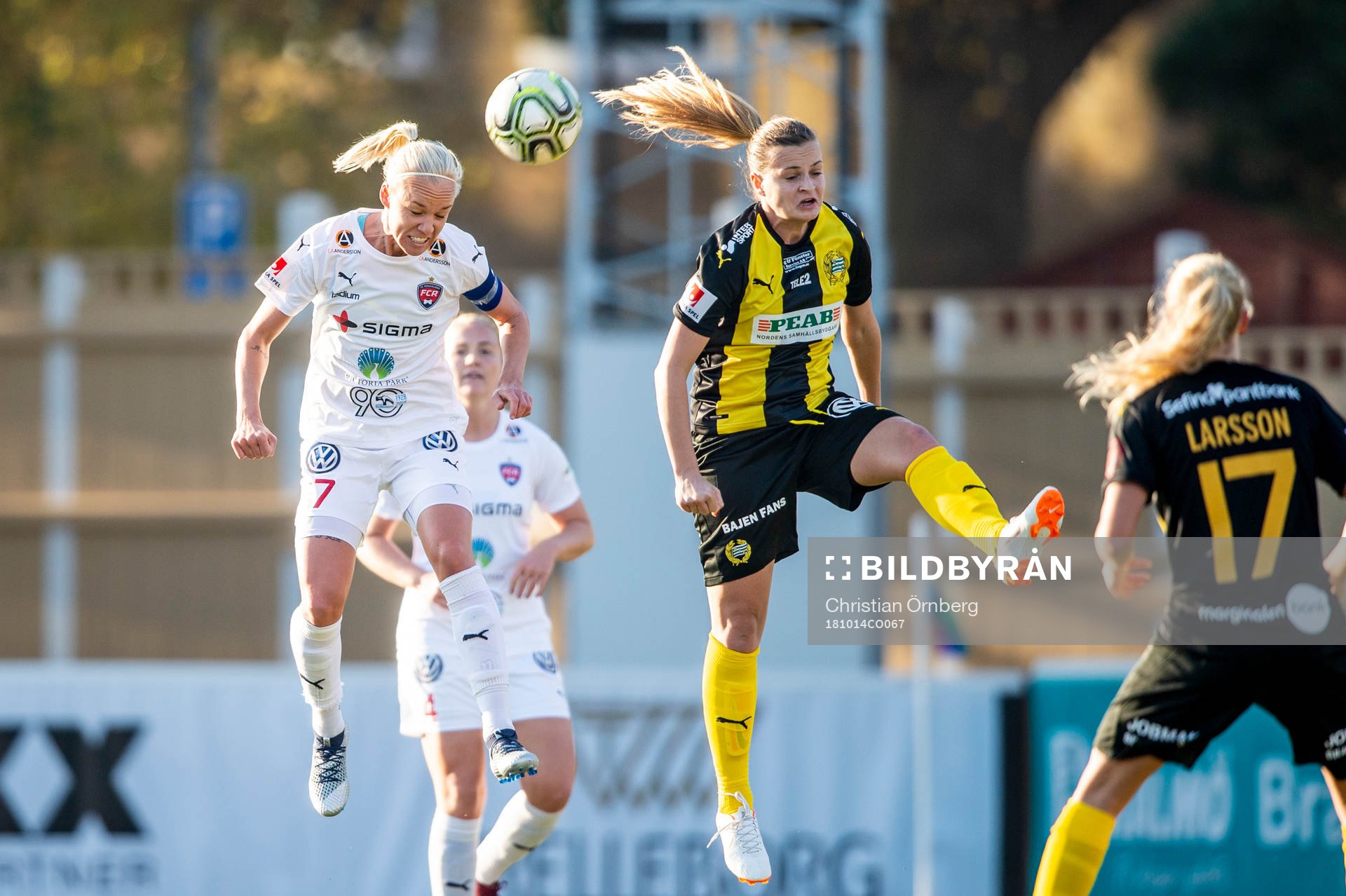 Rosengårds Caroline Seger mot Hammarbys Milica Mijatovic