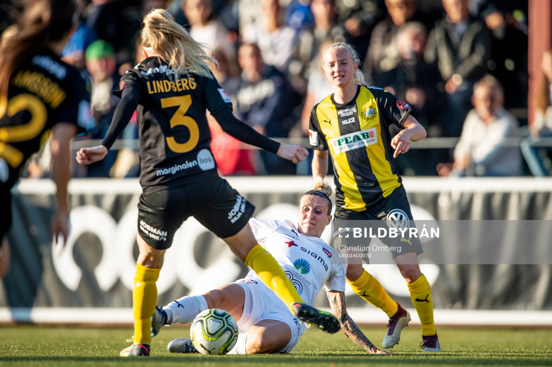 Rosengårds Anja Mittag mot Hammarbys Alexandra Lindberg