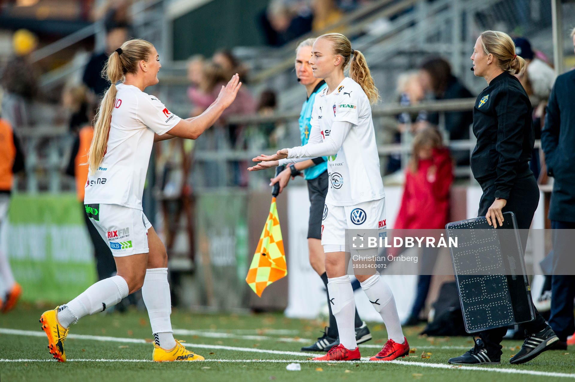 Byte i Rosengård. Ut går Lisa-Marie Utland och in kommer