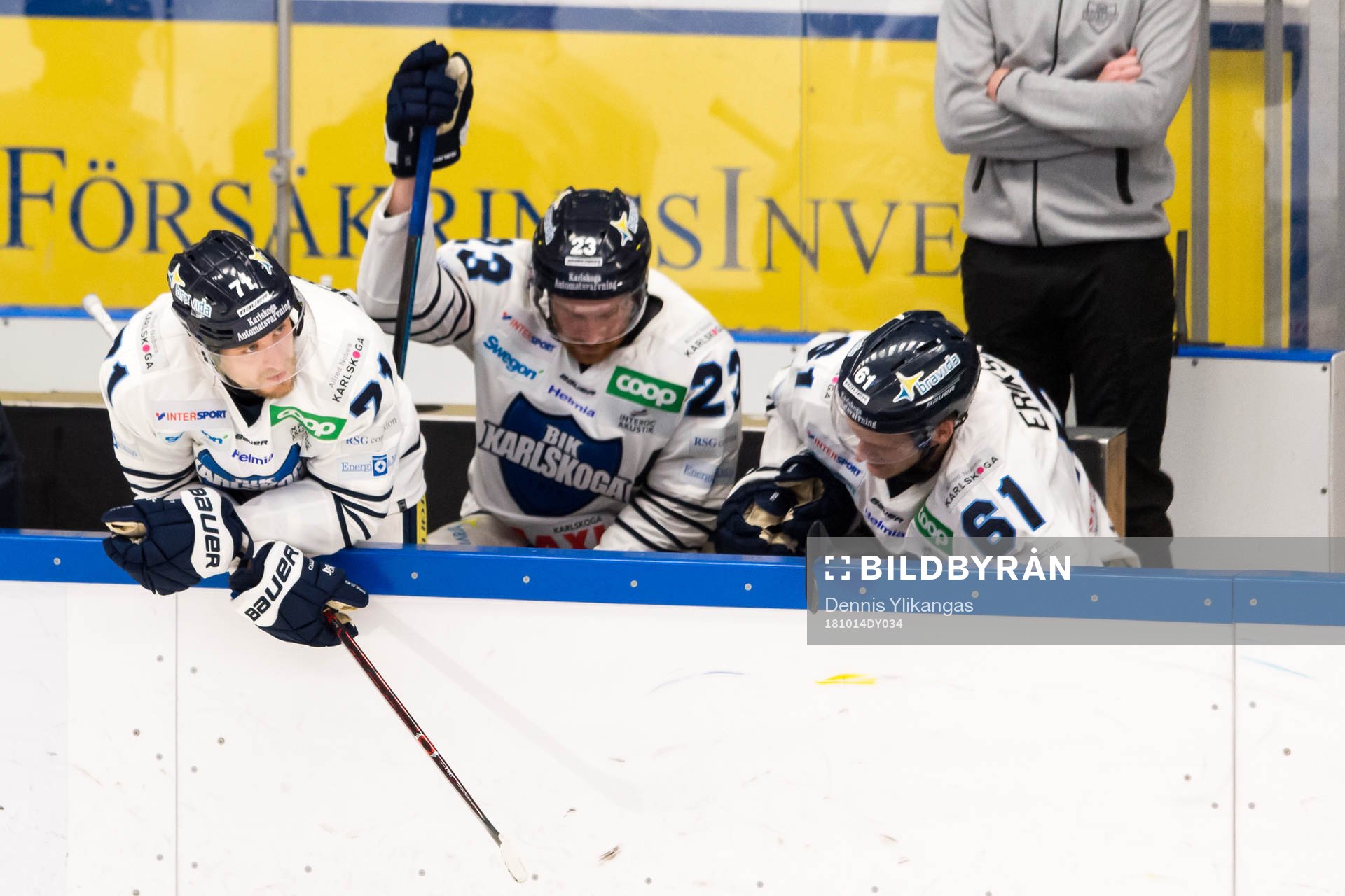 Karlskogas Carl Berglund, Fredrik Höggren, Mikael Eriksson