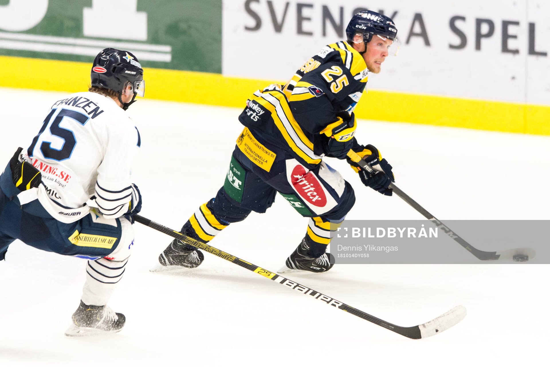 Södertäljes Sebastian Bengtsson och Gustaf Franzén