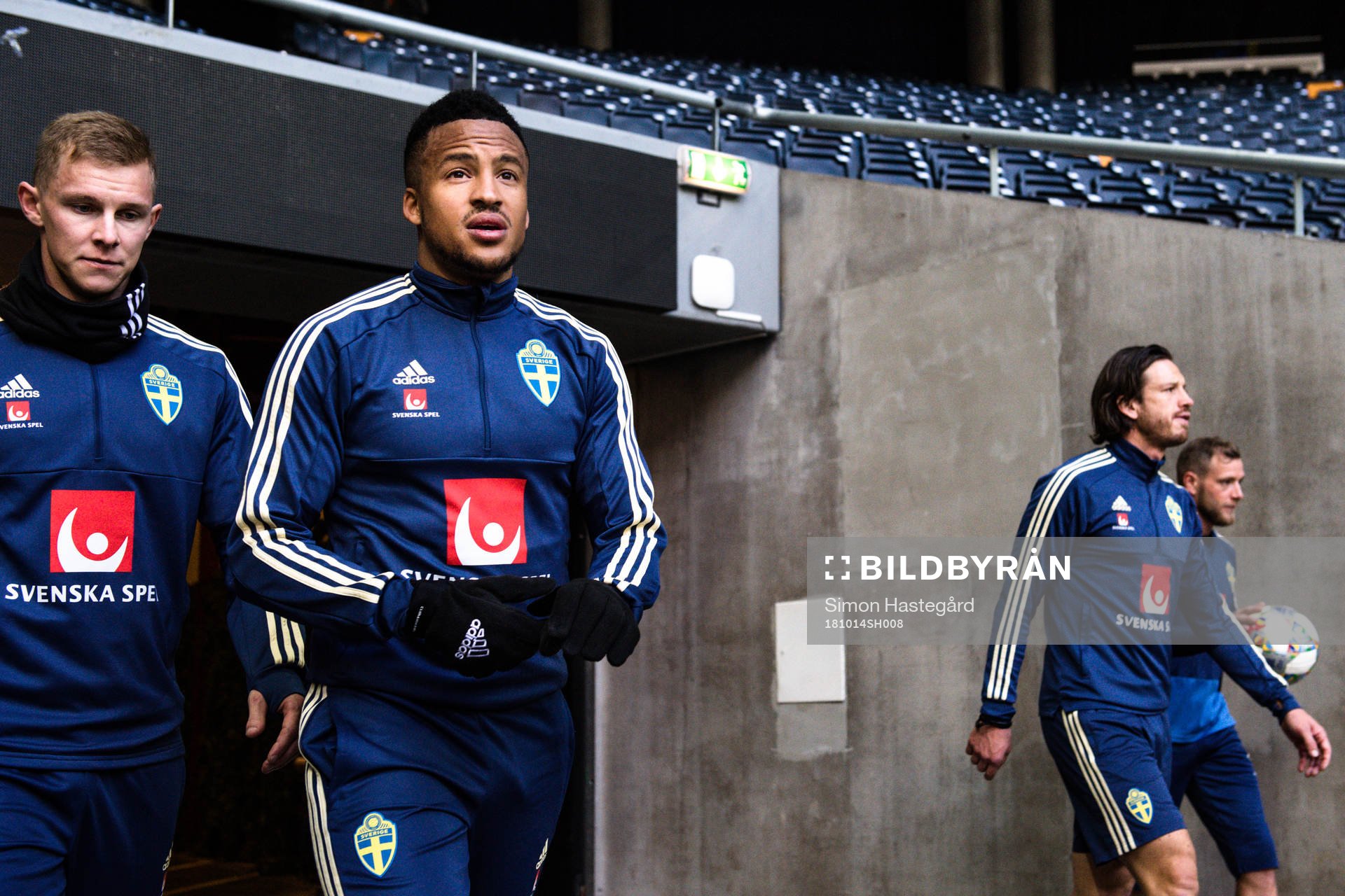 Emil Krafth , Martin Olsson och Gustav Svensson