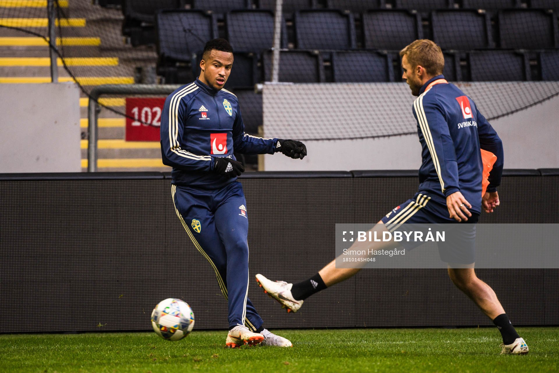 Martin Olsson och Sebastian Larsson