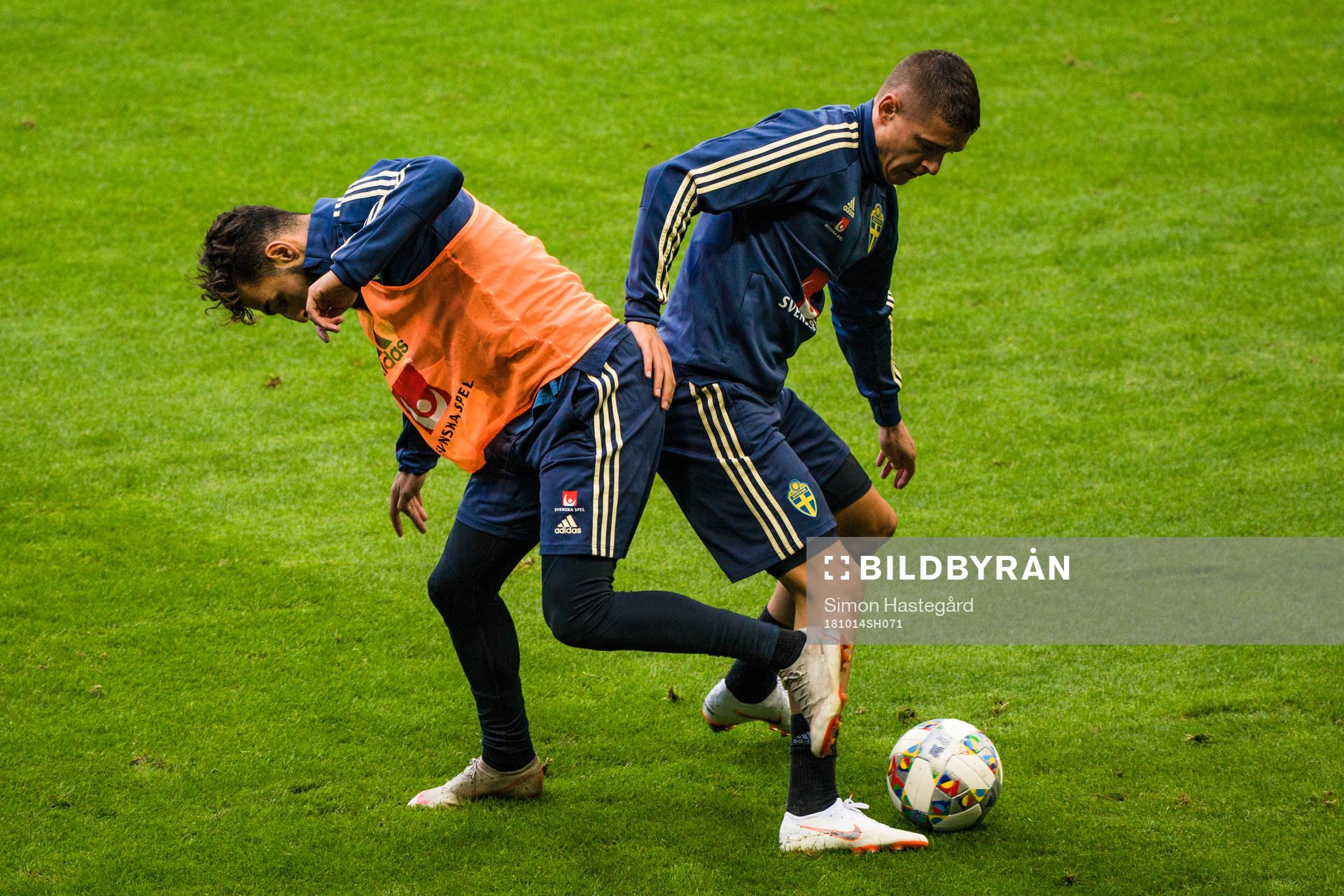 Jimmy Durmaz och Kristoffer Peterson