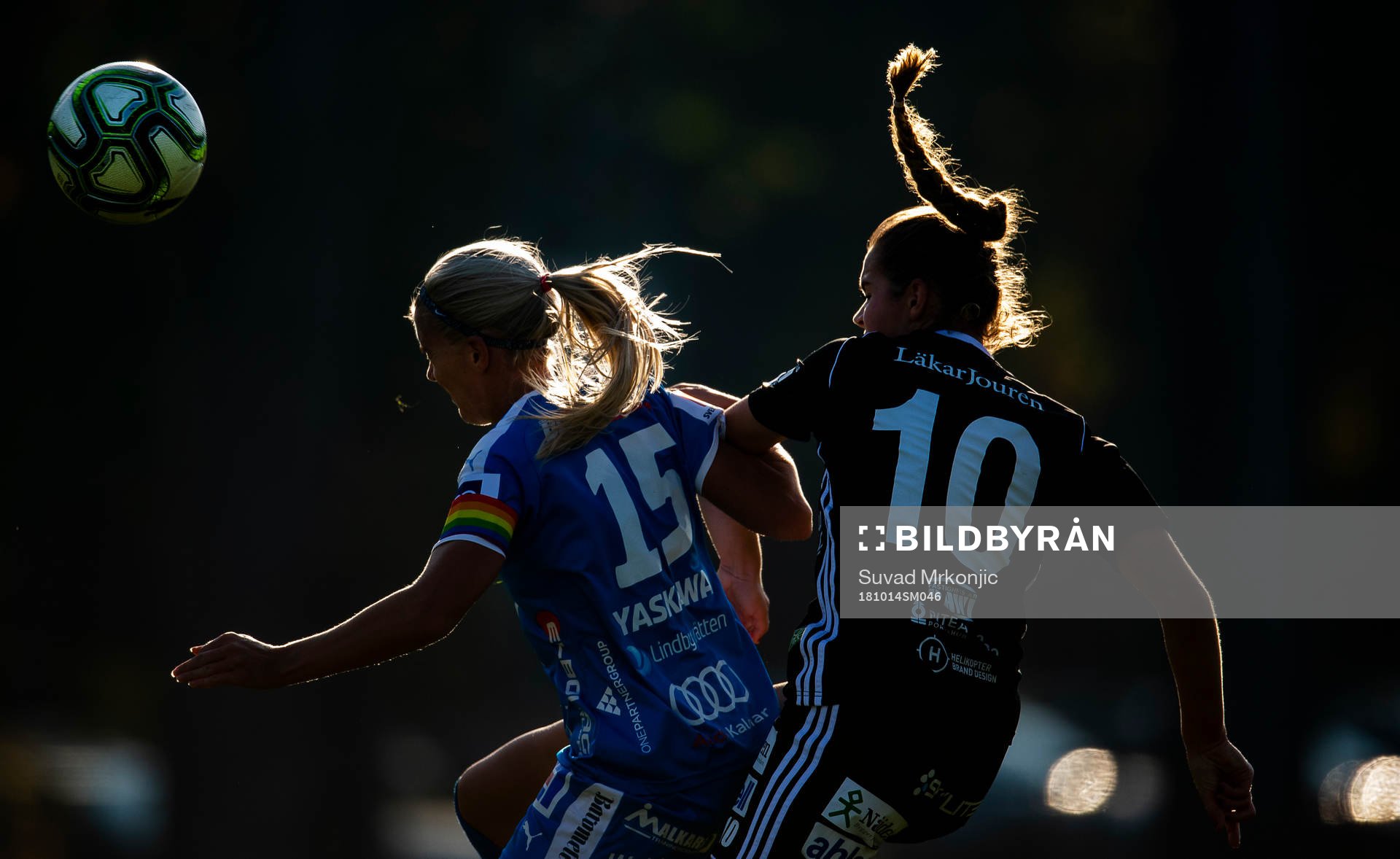 IFK Kalmars Elsa Karlsson och Piteås Andrea Norheim