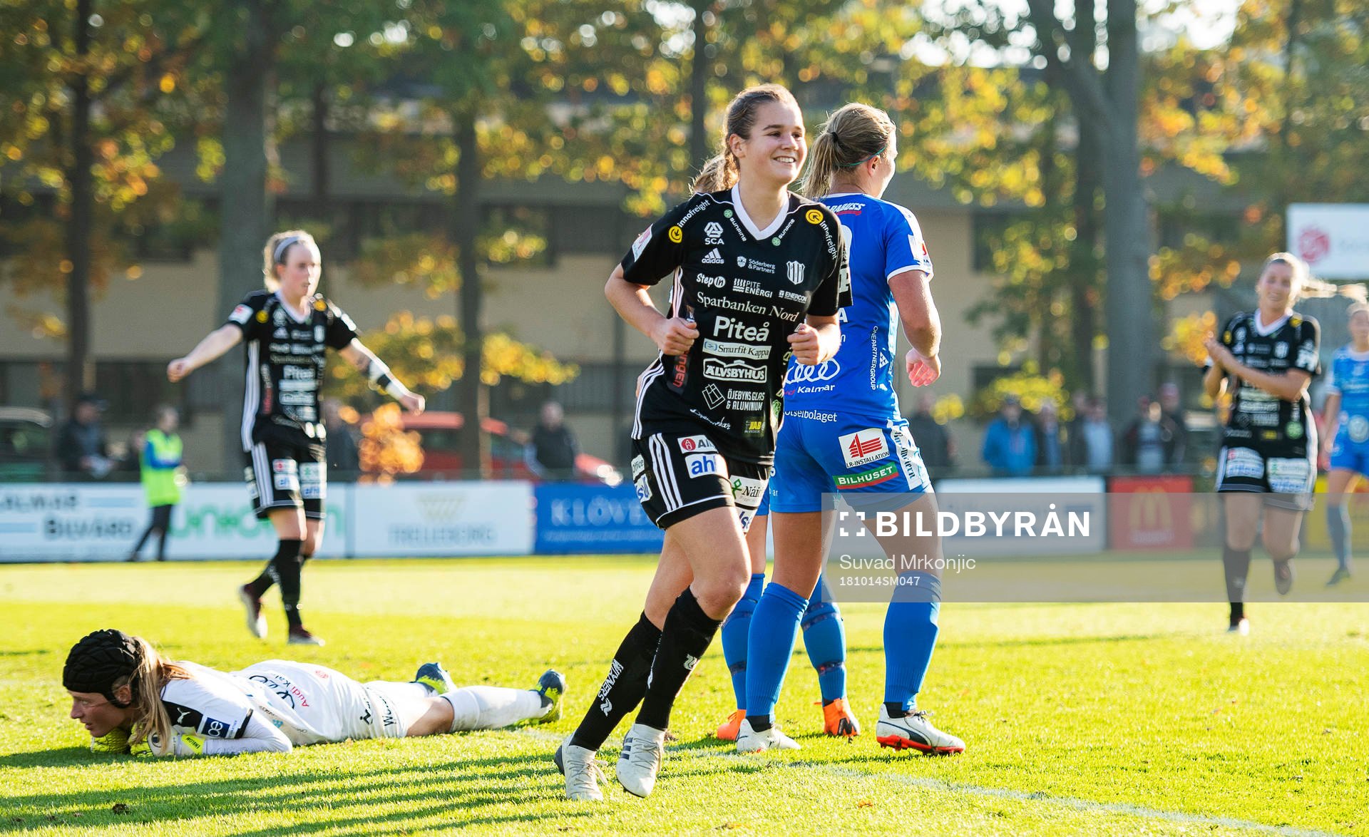 Piteås Andrea Norheim jublar
