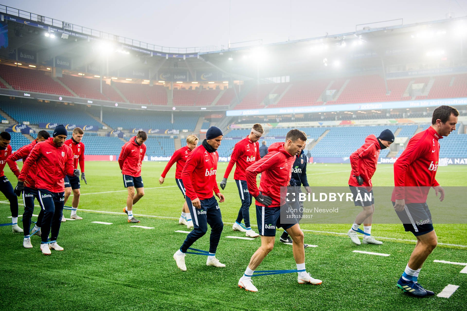 Haitam Aleesami, Alexander Sørloth, Ole Kristian Selnæs,