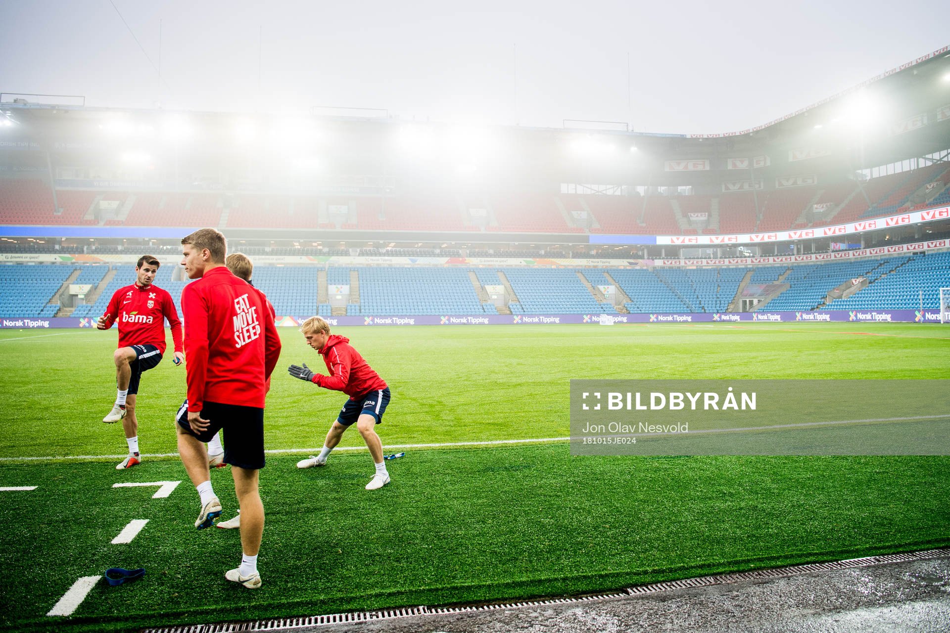 Håvard Nordtveit and Mats Møller Dæhli of Norway