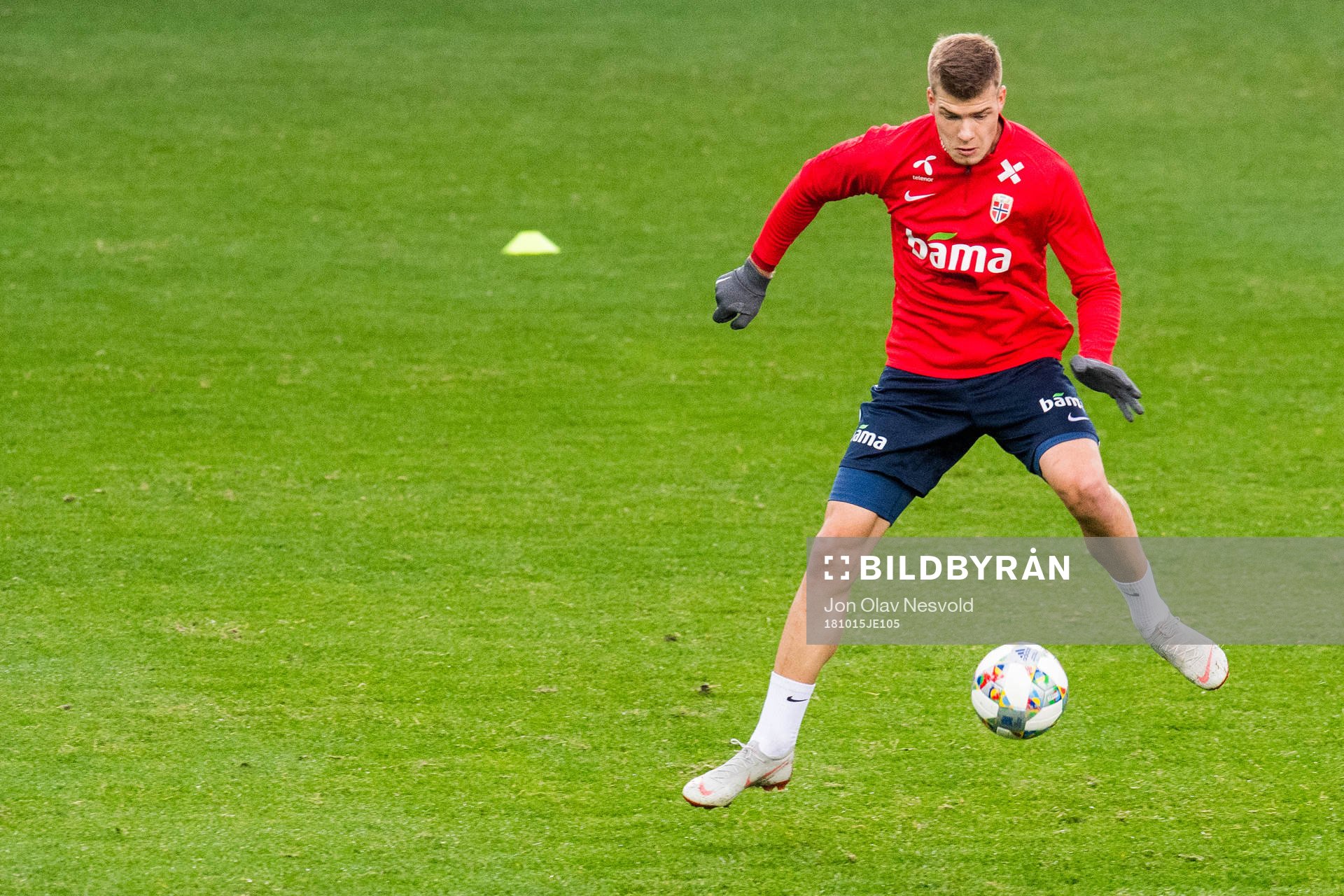 Alexander Sørloth of Norway