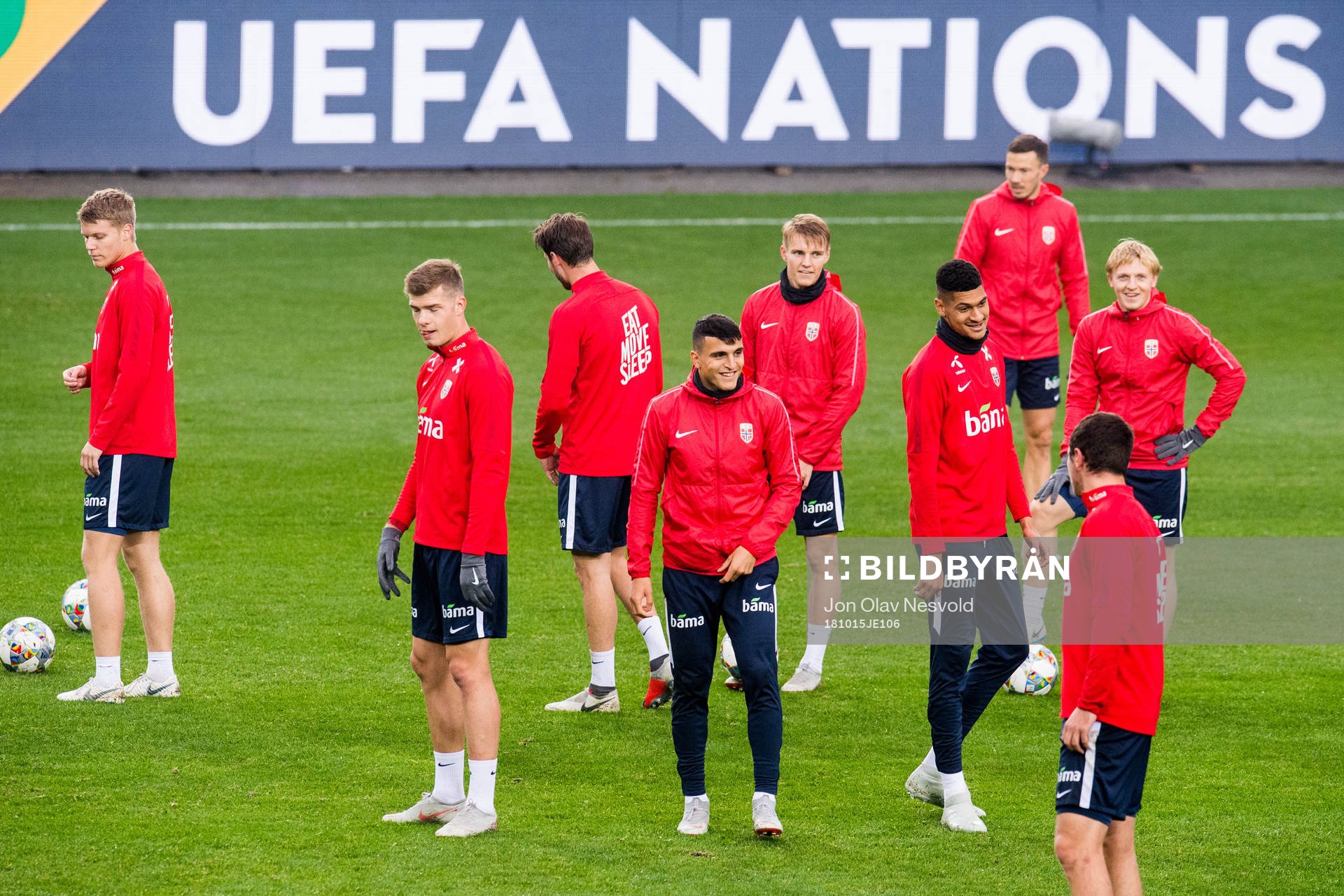 Sigurd Rosted, Alexander Sørloth, Mohamed Elyounoussi,