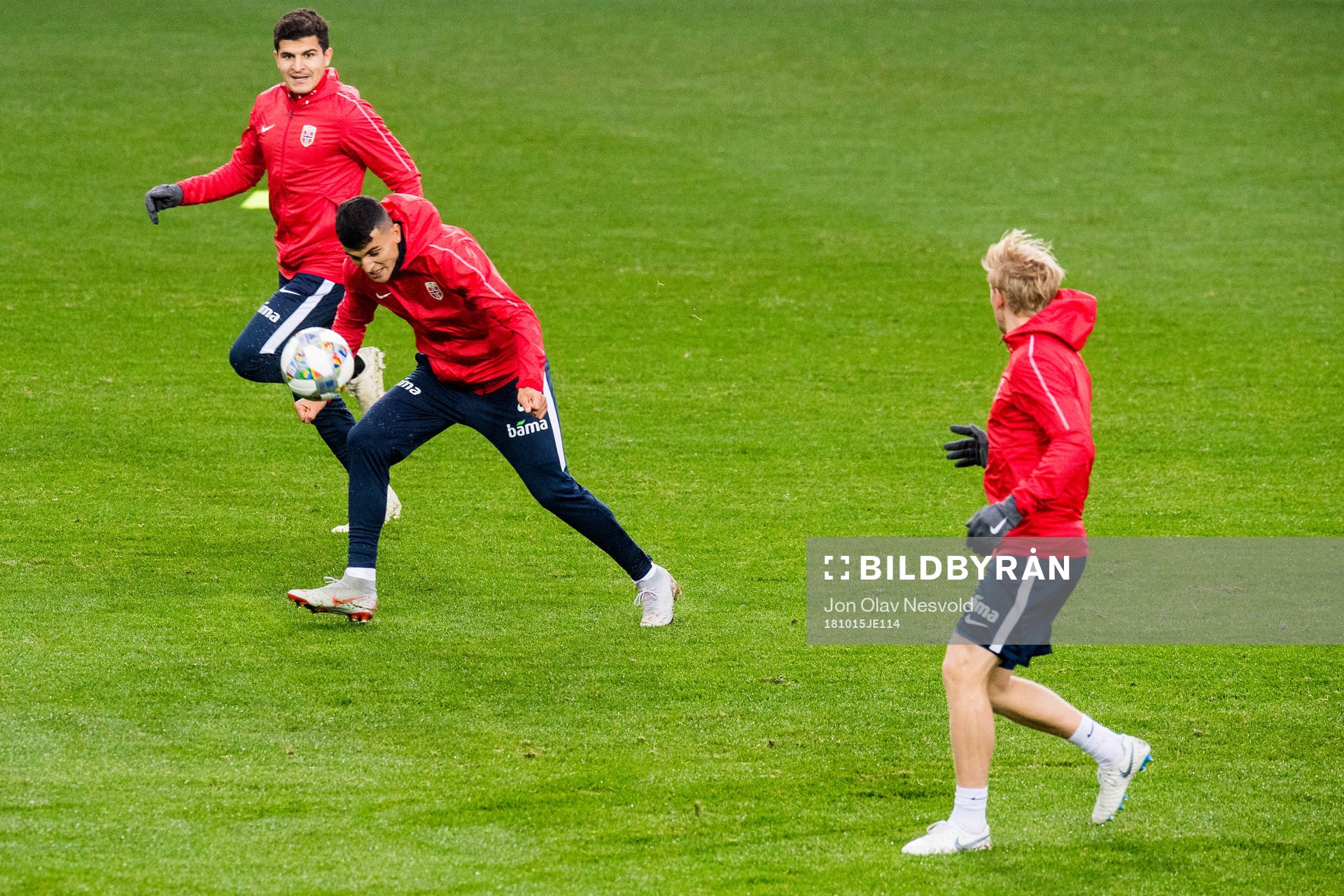Mohamed Elyounoussi and Tarik Elyounoussi of Norway