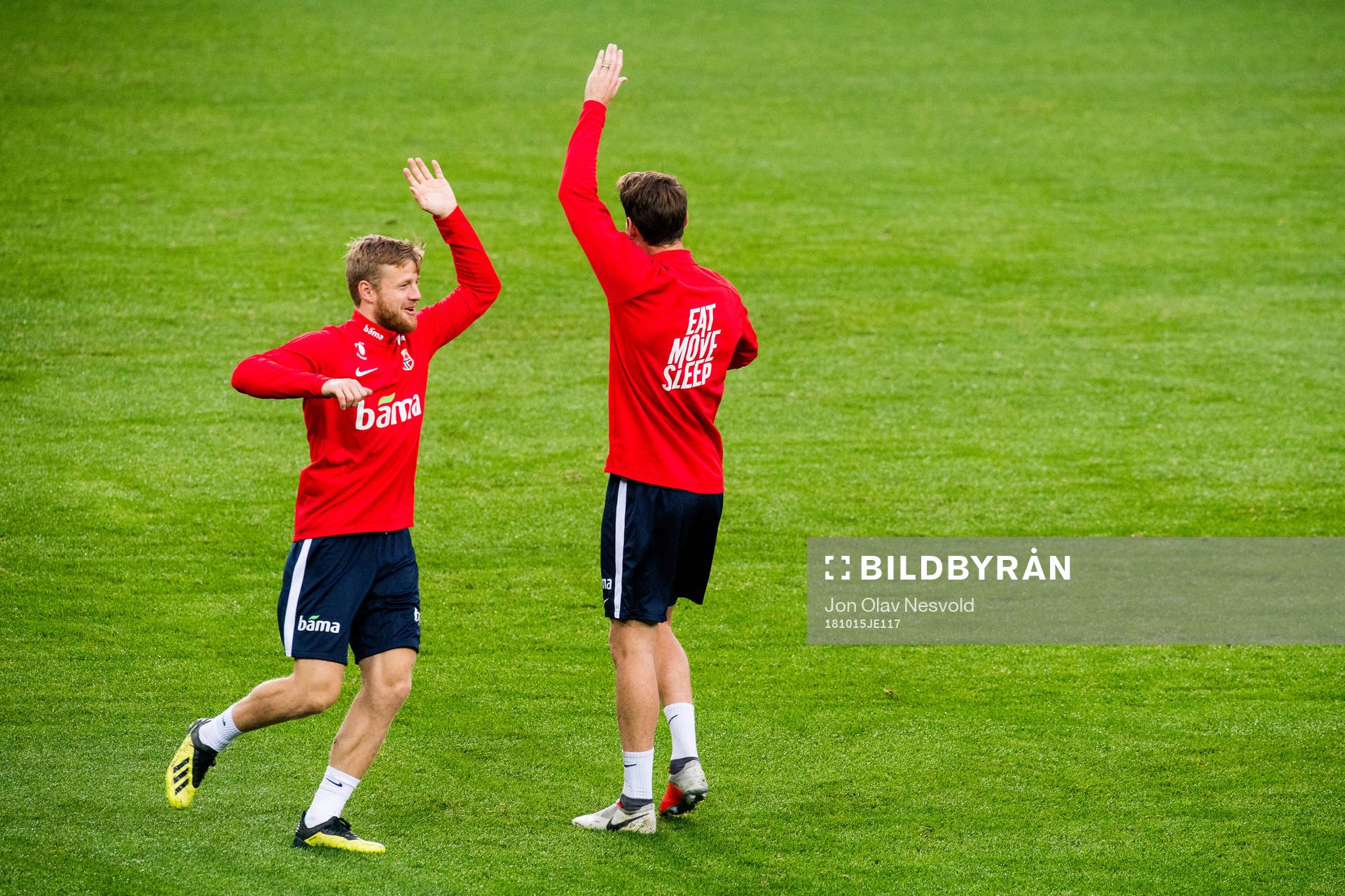 Fredrik Midtsjø of Norway celebrates