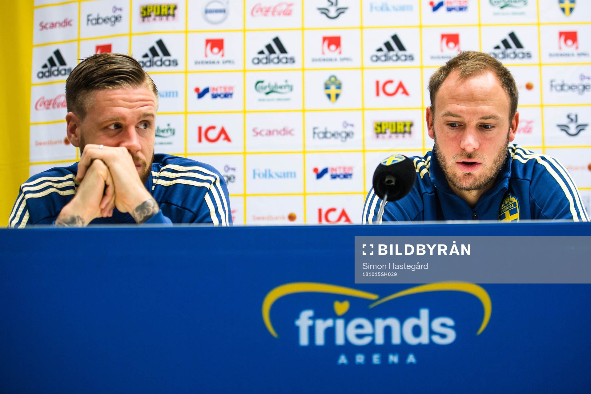 Pontus Jansson och Andreas Granqvist
