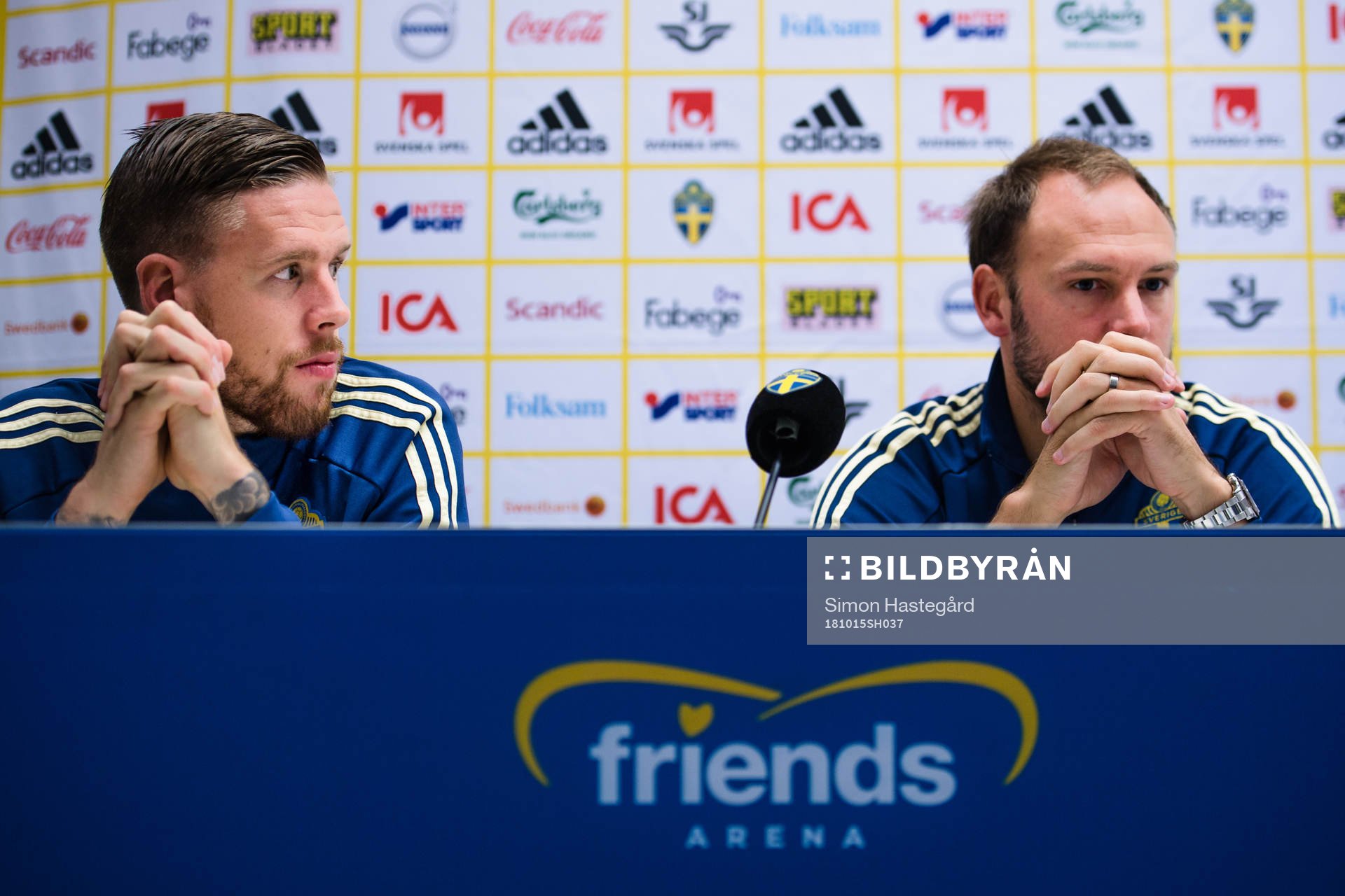 Pontus Jansson och Andreas Granqvist