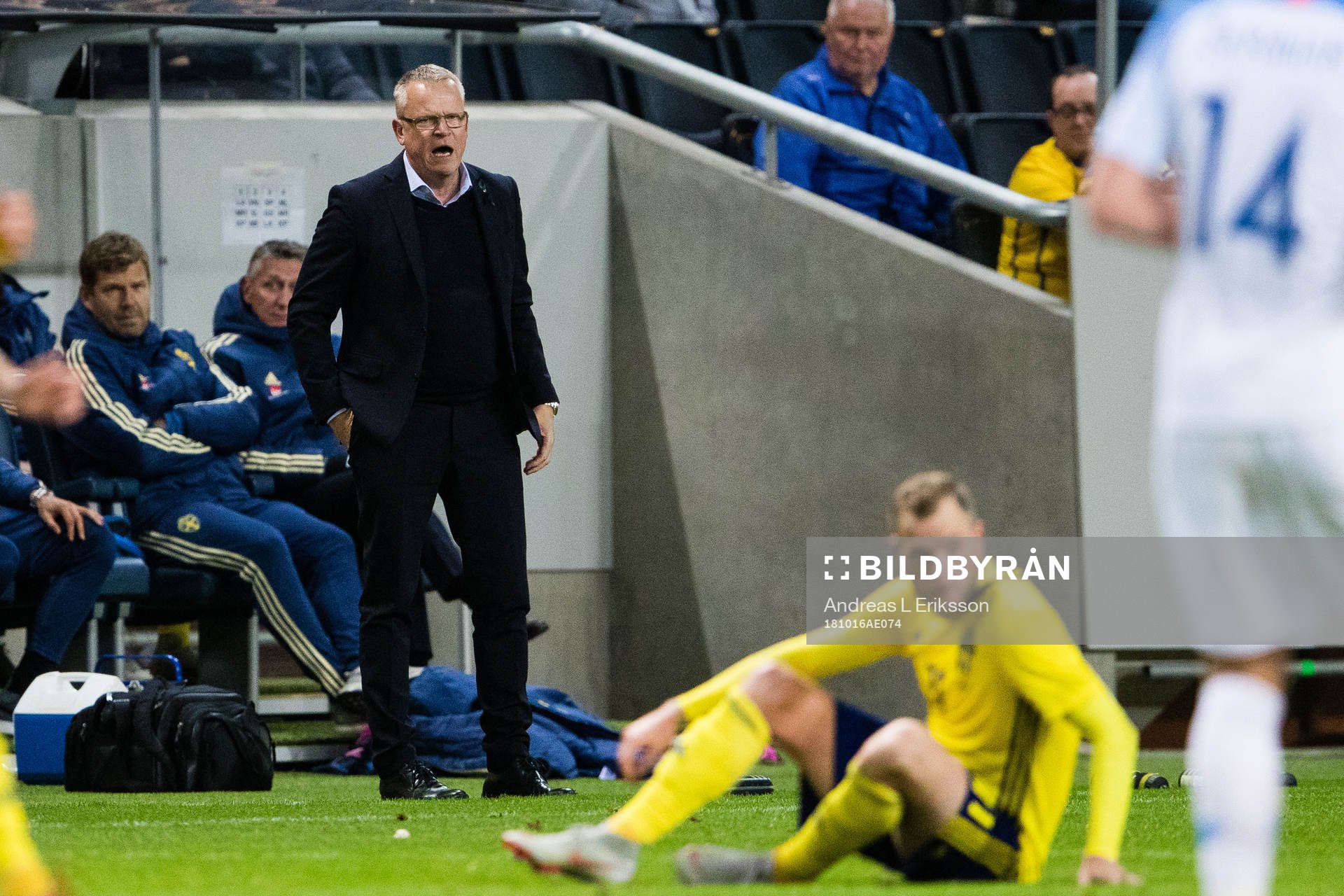 Head coach Janne Andersson of Sweden