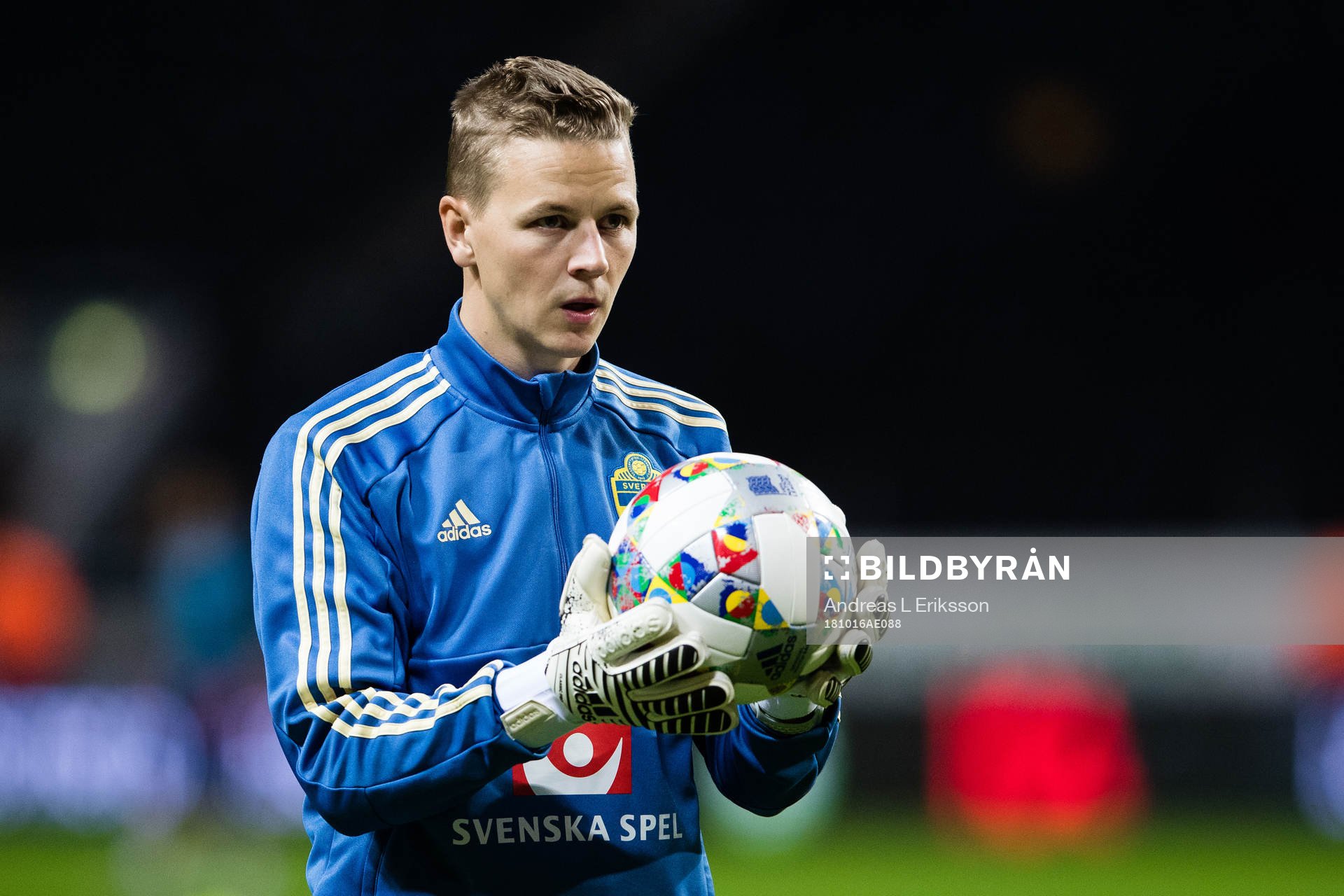 Goalkeeper coach Maths Elfvendal prior the  international