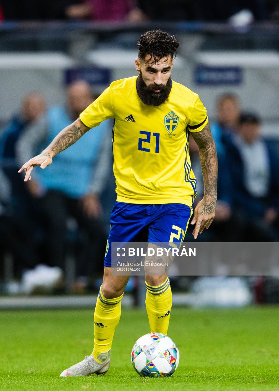 Jimmy Durmaz of Sweden