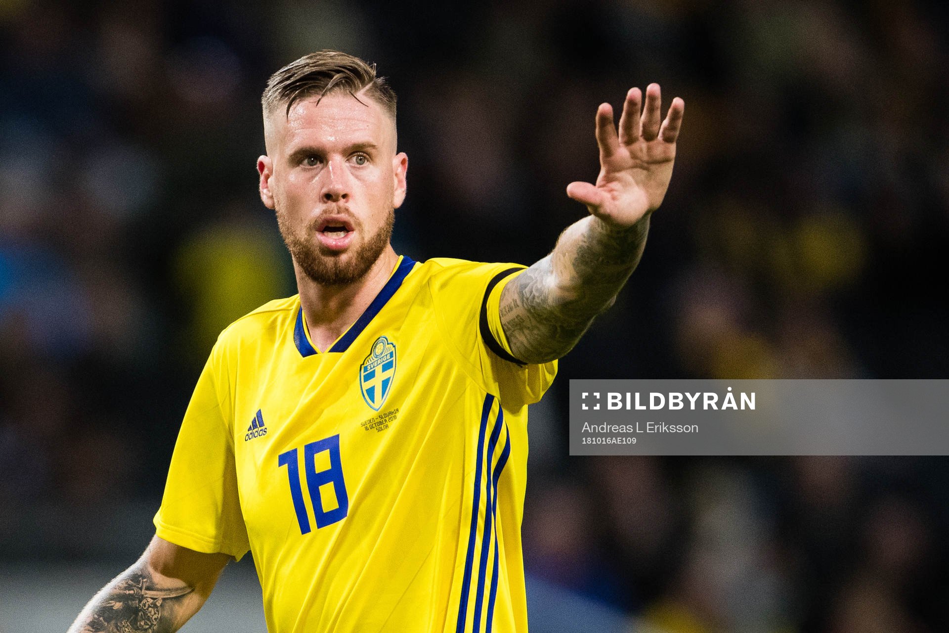 Pontus Jansson of Sweden