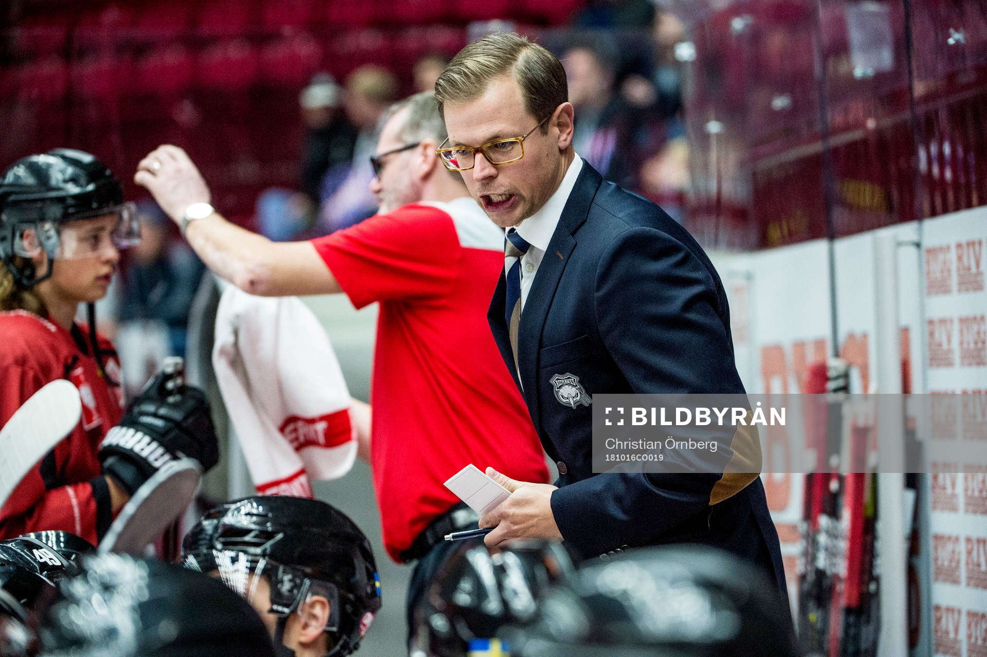 Assistant coach of Martin Filander Malmö Redhawks