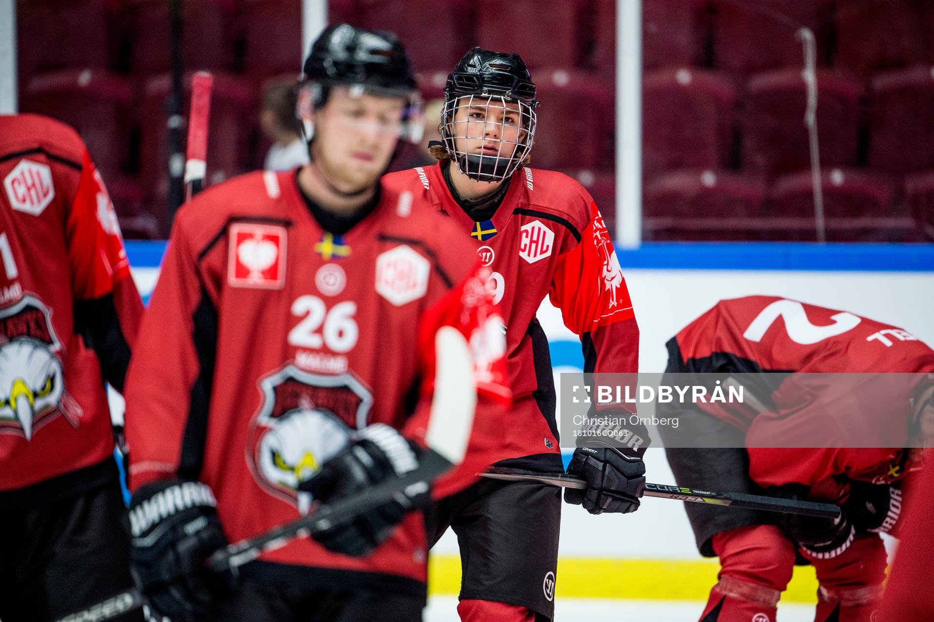 Helge Grans of Malmö Redhawks